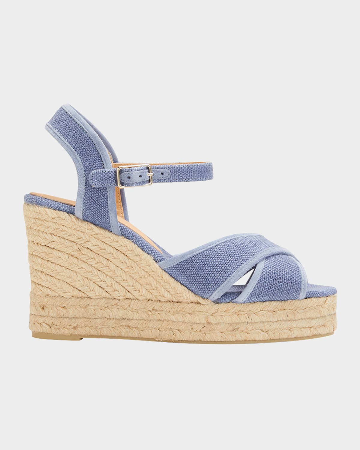 Castaner Blaudell Canvas Wedge Espadrille Sandals