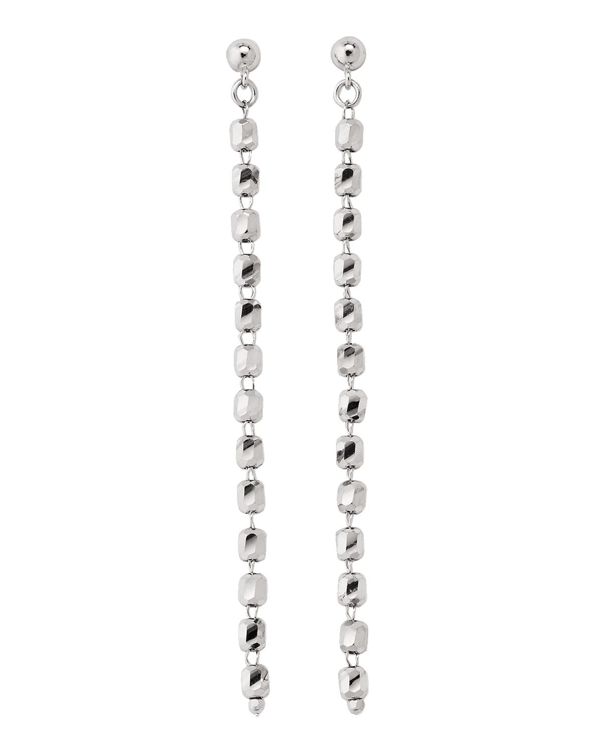 Platinum Born Radiance Drop Earrings
