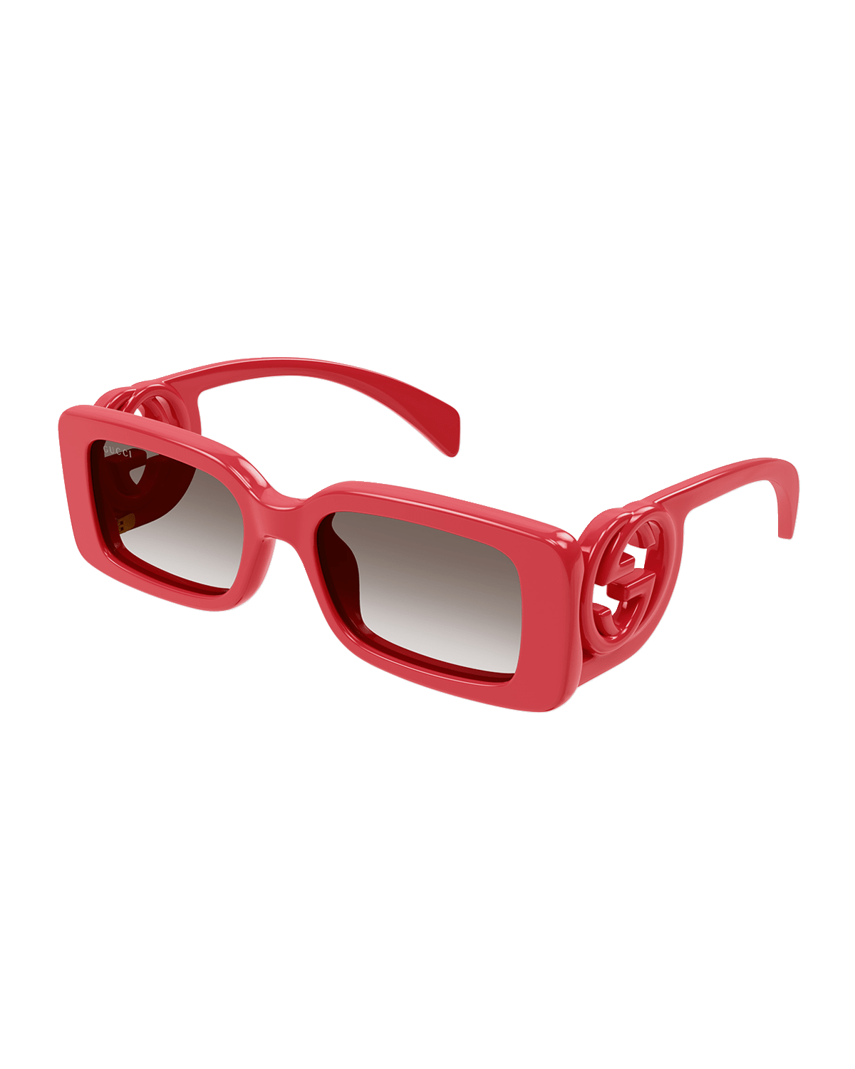 Gucci GG Rectangle Acetate Sunglasses