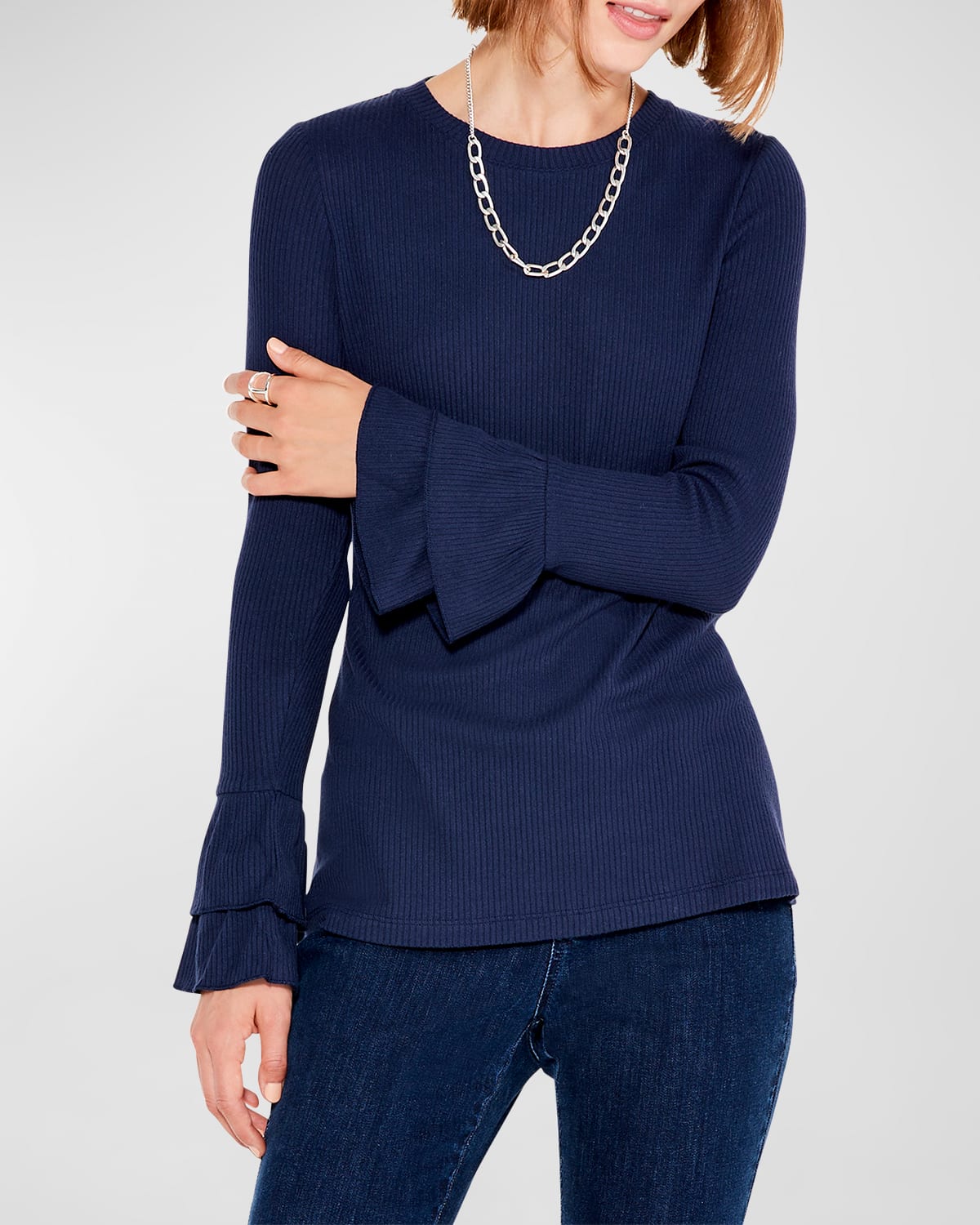 Bell Sleeves Top Neiman Marcus