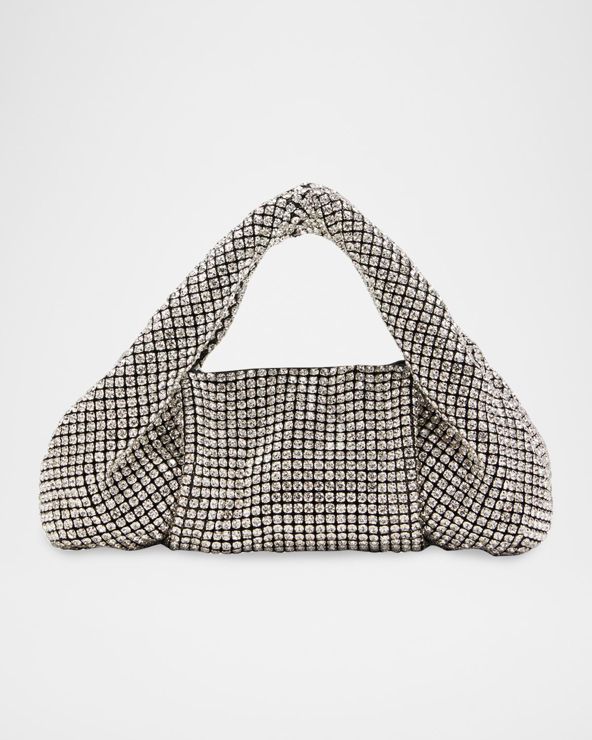 The Moda Mini Shine Crystal Top-Handle Bag