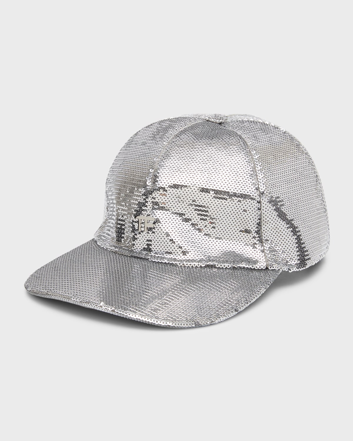 TOM FORD Sequin Monogram Baseball Cap