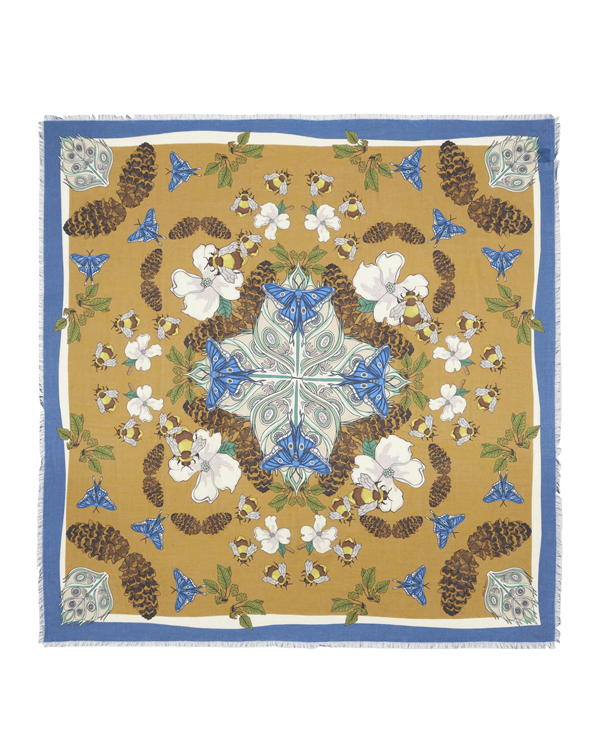 Franco Ferrari Astrid Cashmere-Silk Square Scarf