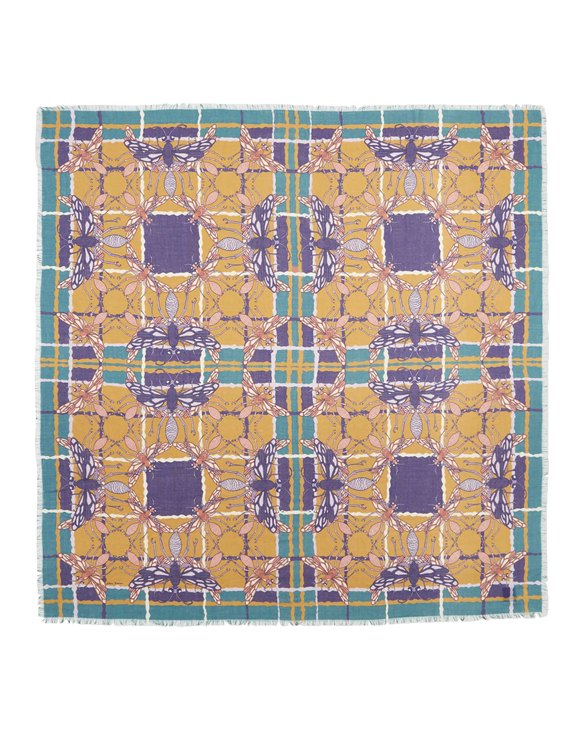 Franco Ferrari Astrid Cashmere-Silk Square Scarf
