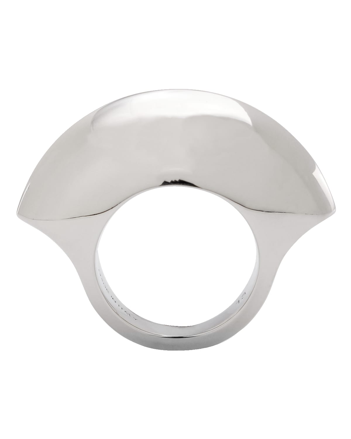 Alexander McQueen Antiqued Eyelet Ring