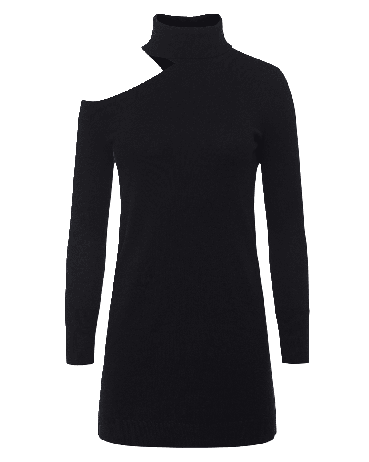 L'Agence Amberli Cut-Out Mini Sweater Dress