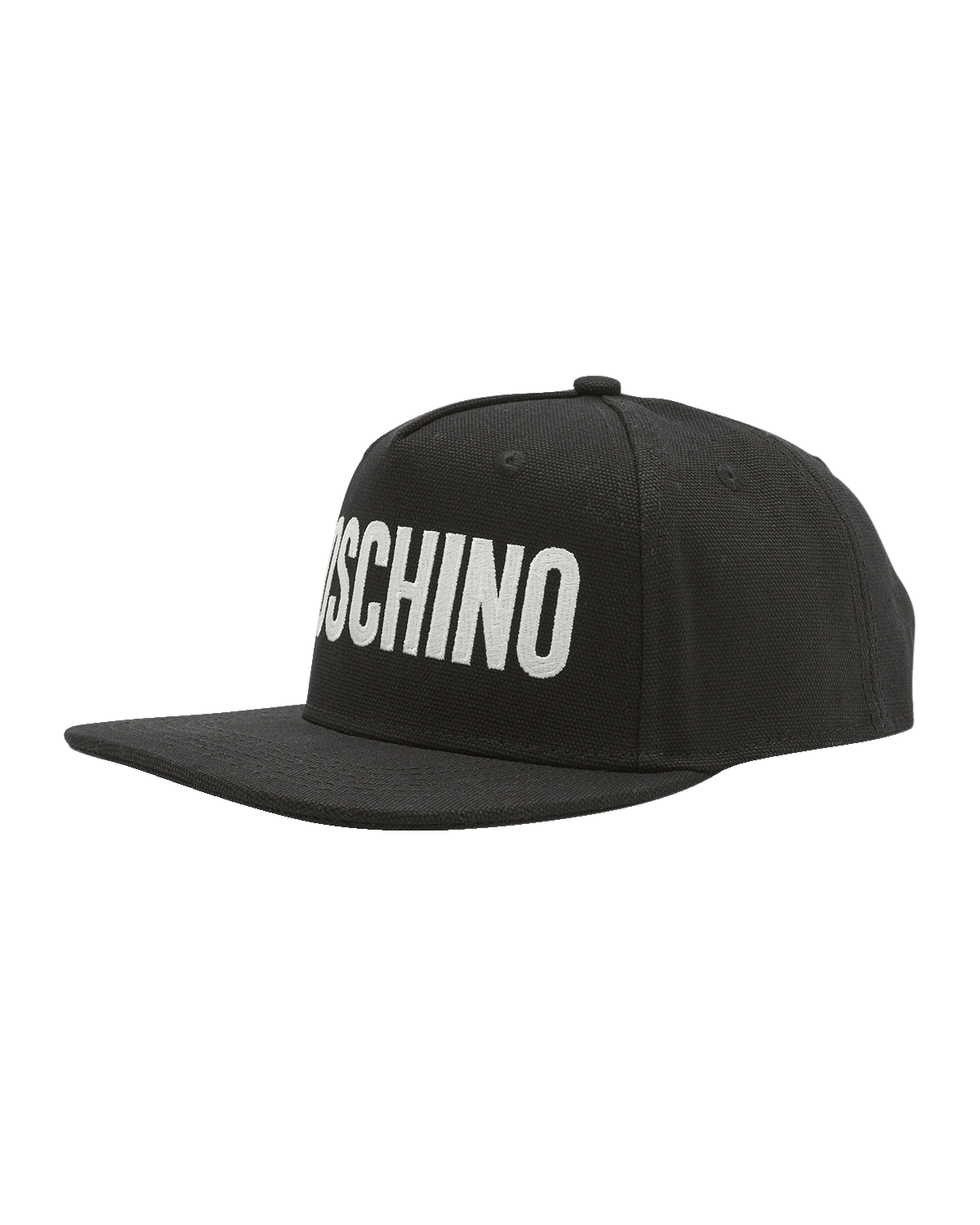 Moschino Men's Cappello Flat Brim Logo Baseball Cap