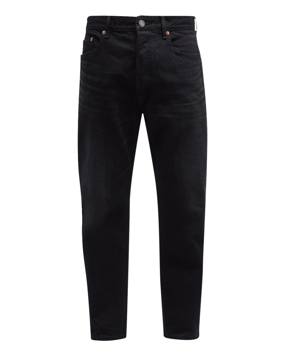 Saint Laurent Men's Mick Solid Denim Jeans