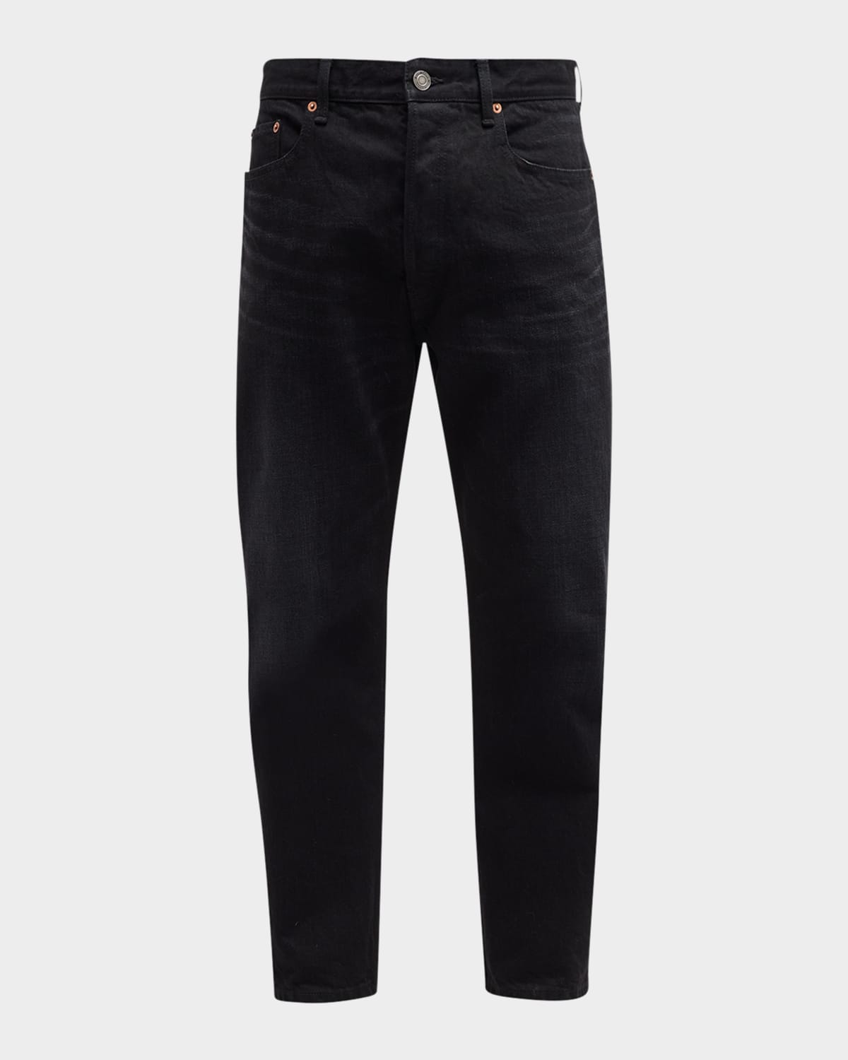 Saint Laurent Men's Mick Solid Denim Jeans