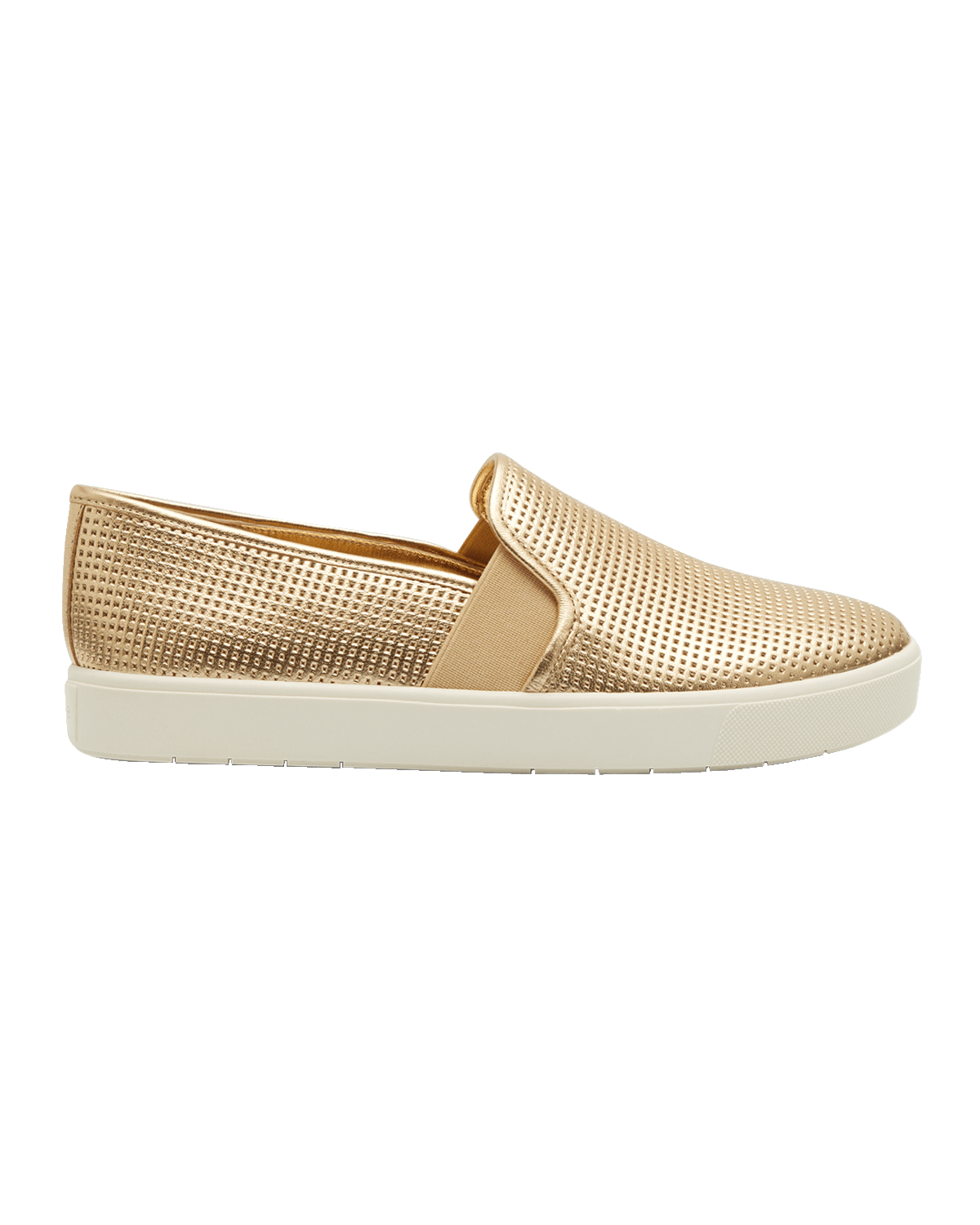 Vince Blair Metallic Slip-On Sneakers