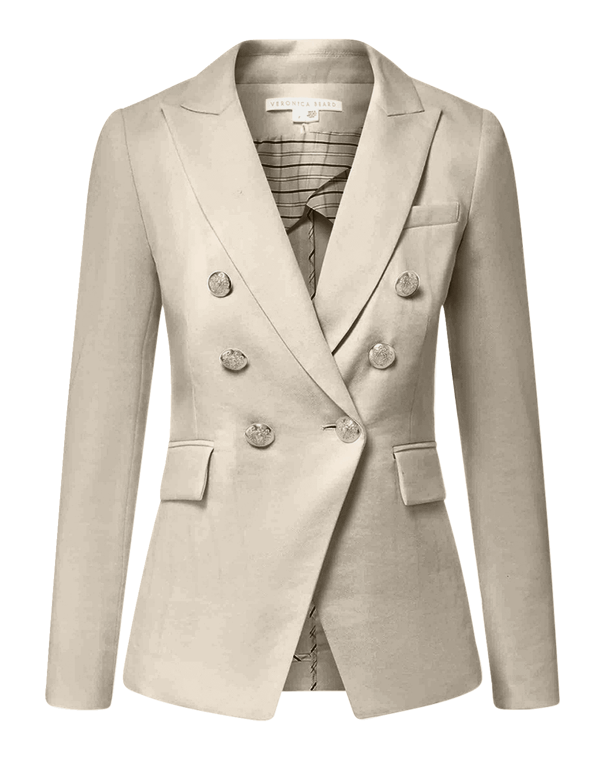 Veronica Beard Miller Linen Dickey Jacket