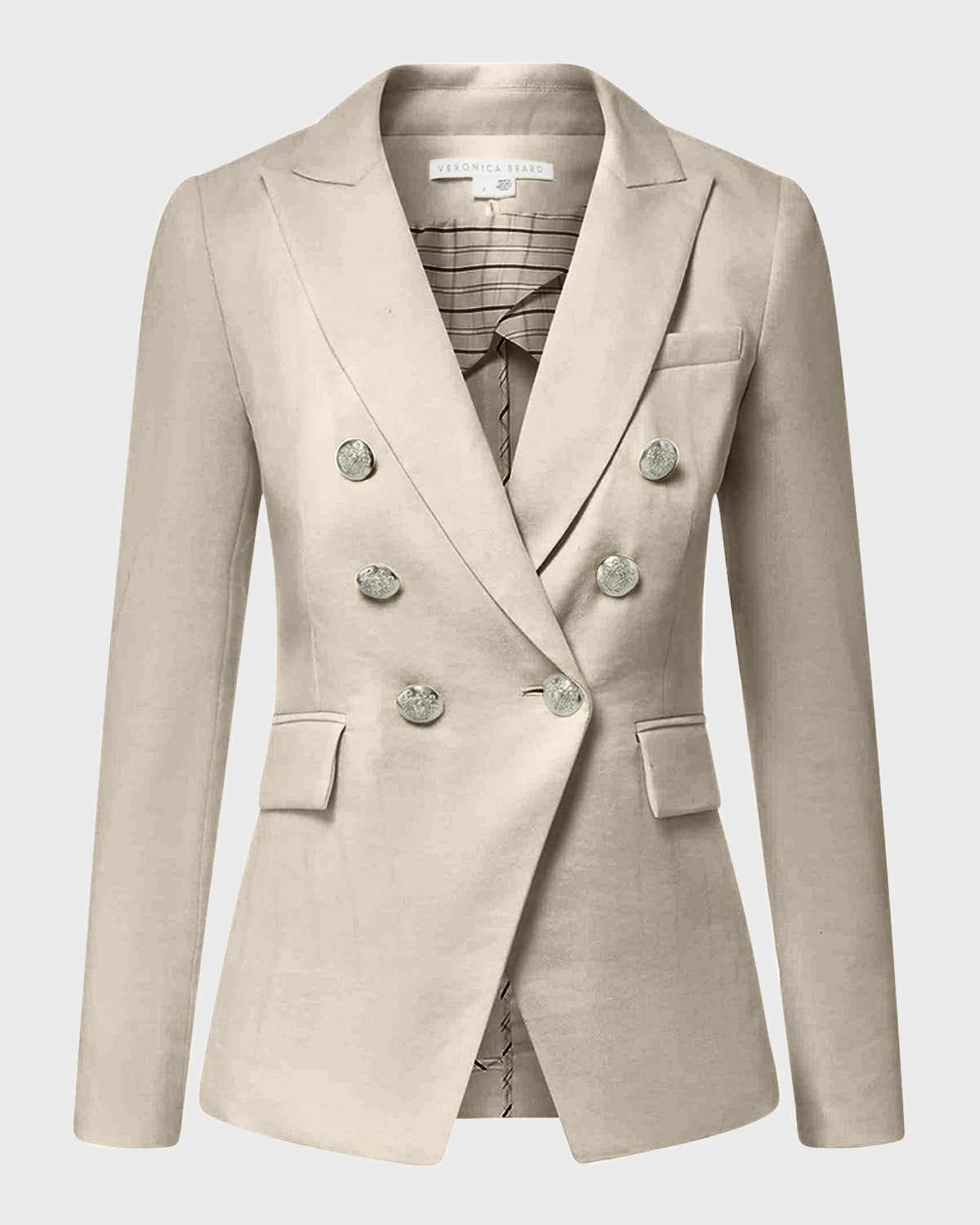 Veronica Beard Miller Linen Dickey Jacket