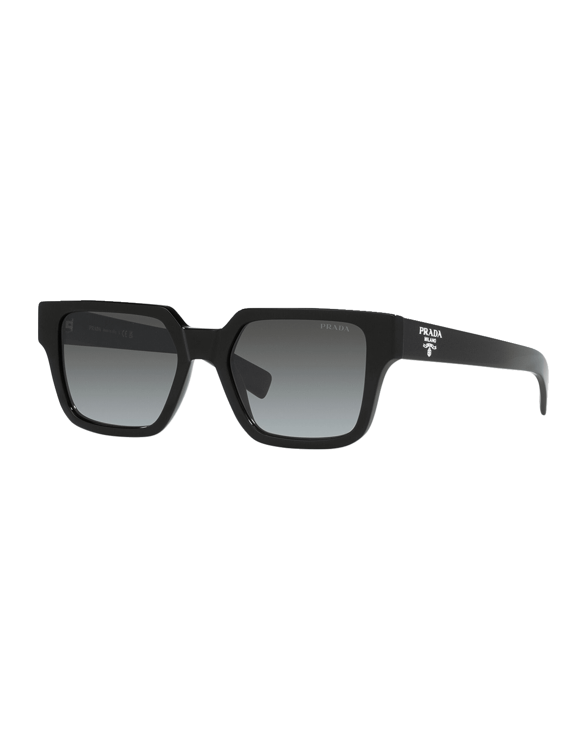 Prada Men's Gradient Rectangle Sunglasses