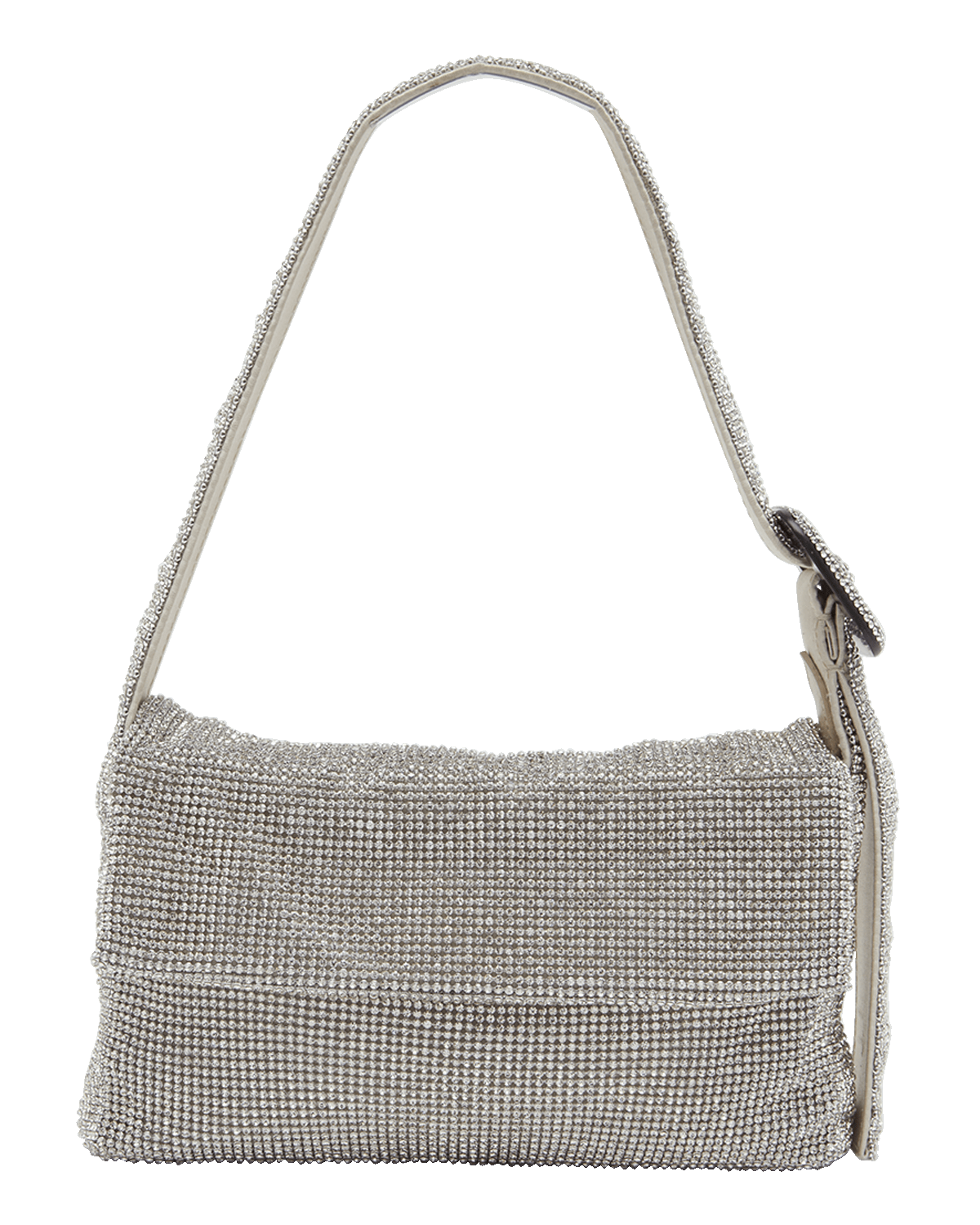 Benedetta Bruzziches Vitty La Mignon Rhinestone Mesh Shoulder Bag