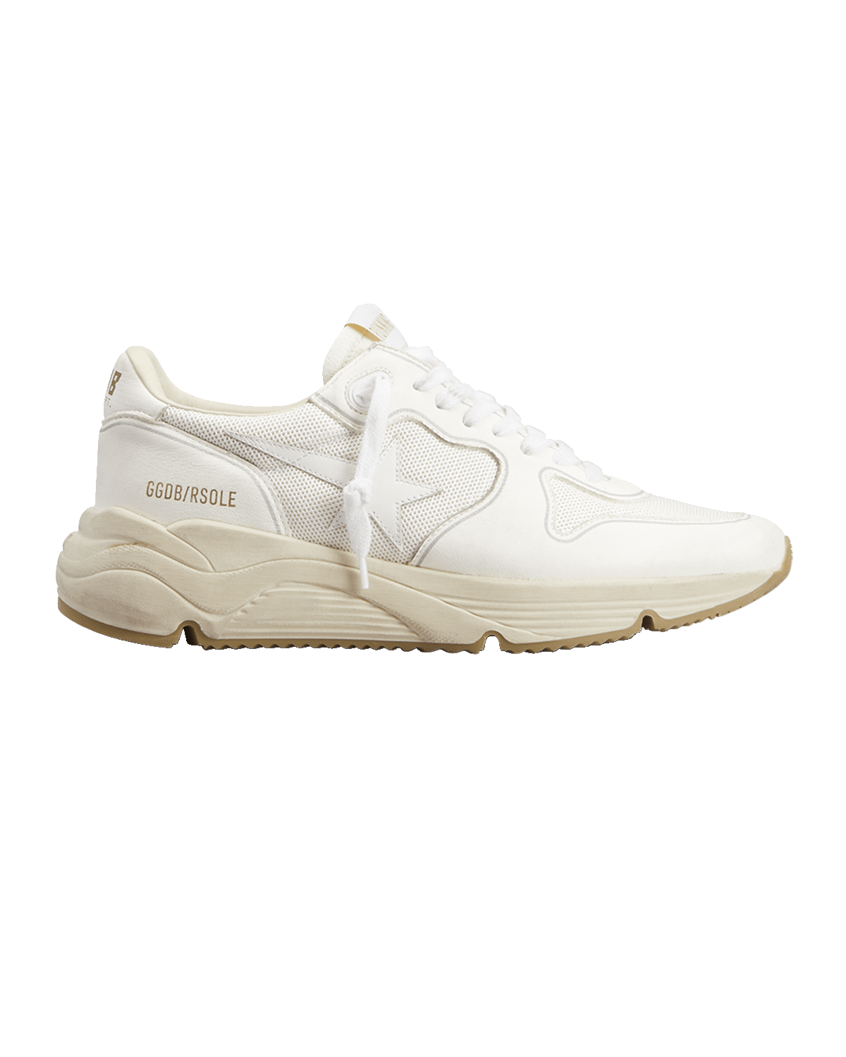 Golden Goose Star Dad Mixed Leather Running Sneakers | Neiman Marcus