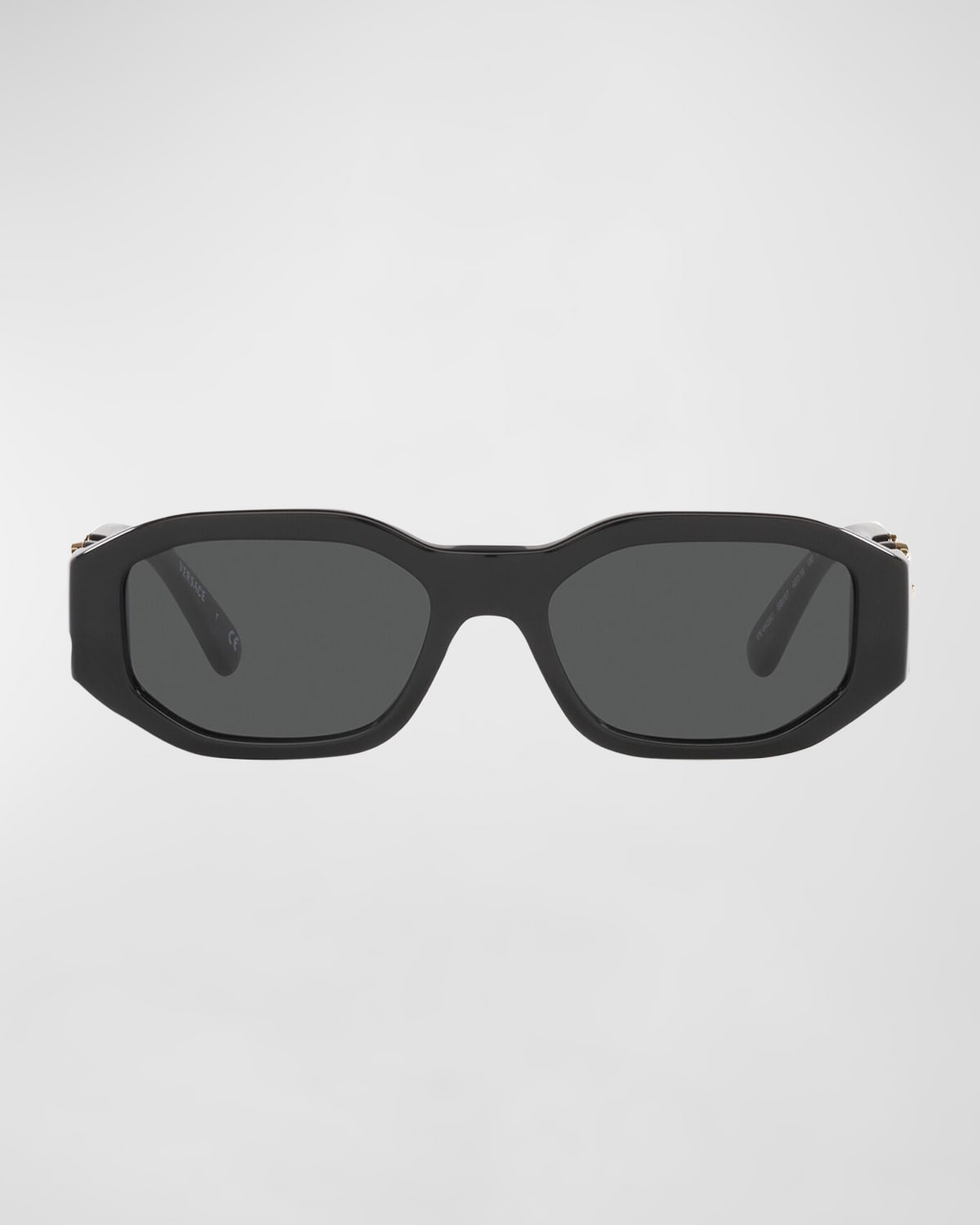 Versace Girl's Medusa Angular Rectangle Acetate Sunglasses