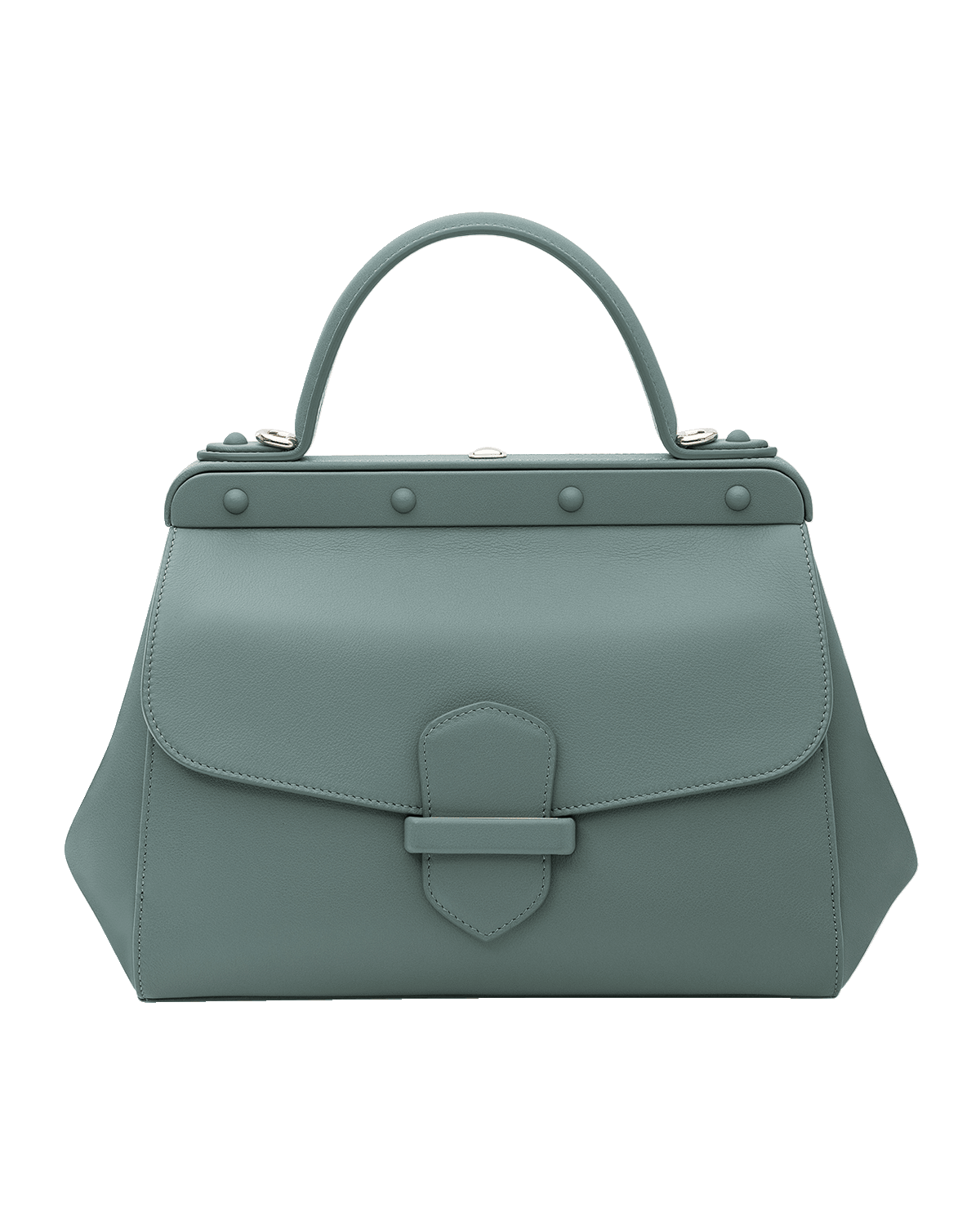 Marge Sherwood White Lizard Pump Handle Bag - Luxed