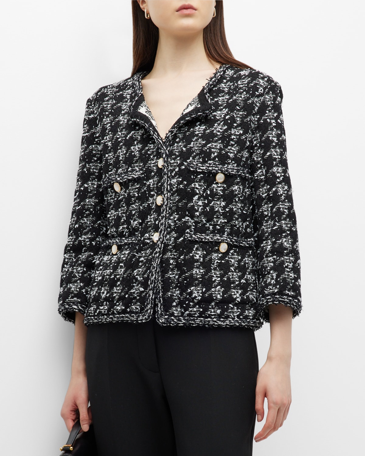 Cotton Tweed Jacket | Neiman Marcus