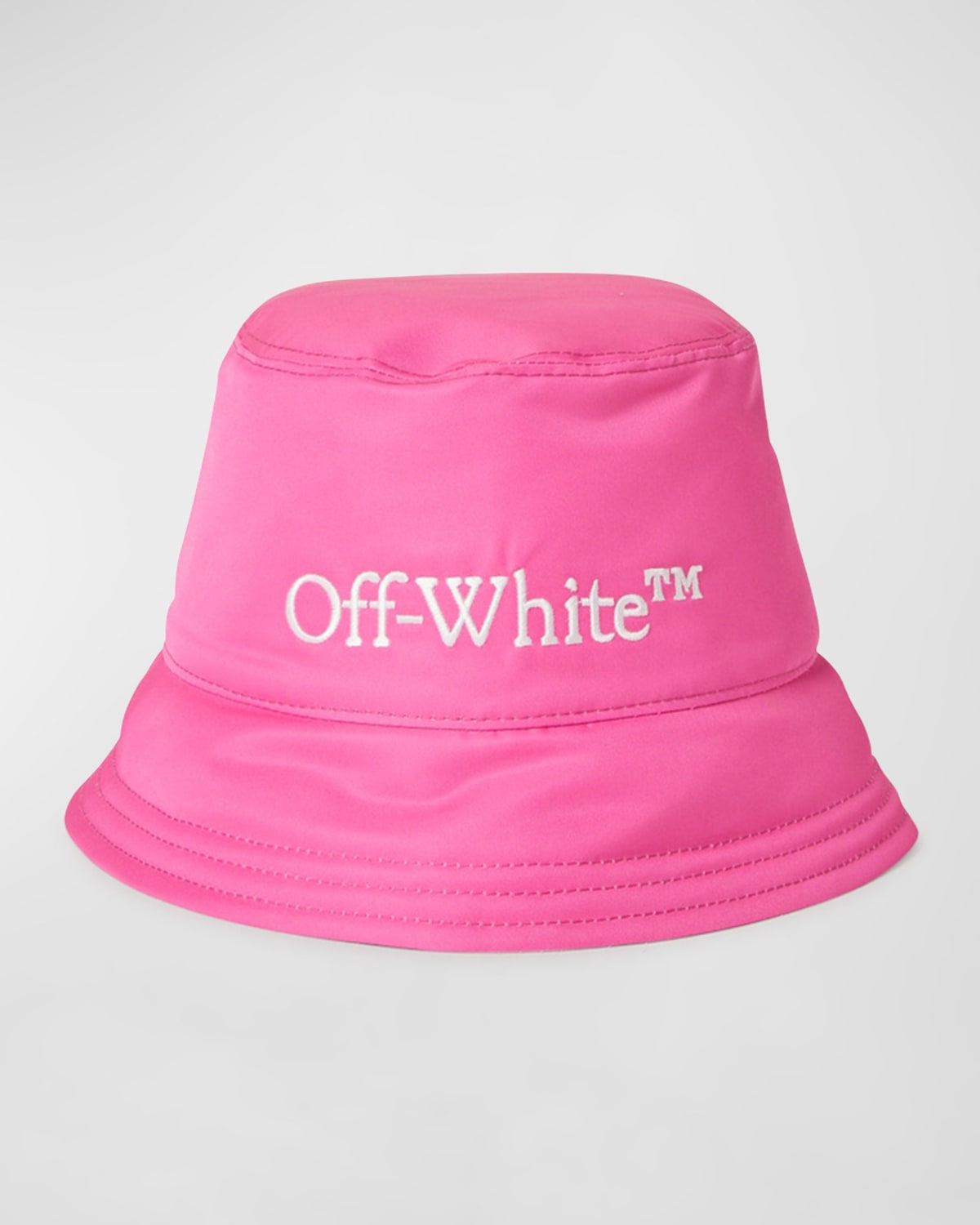 Off-White Reversible Logo Bucket Hat