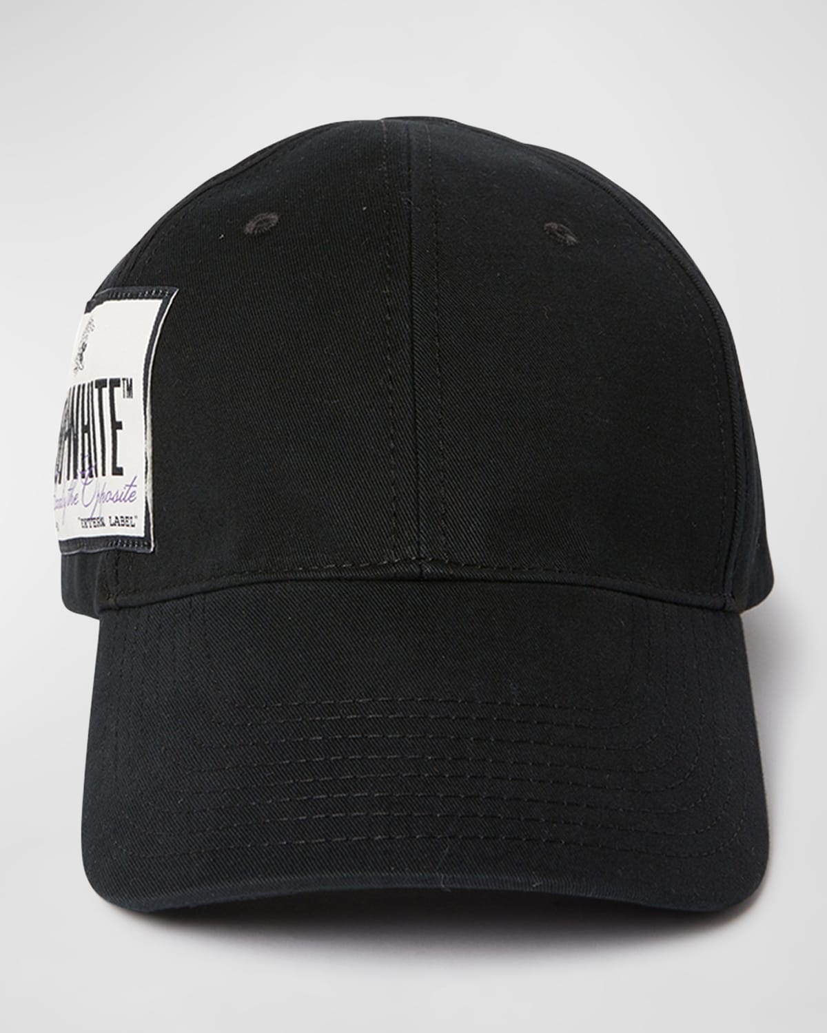 Off-White Logo Label Baseball Cap