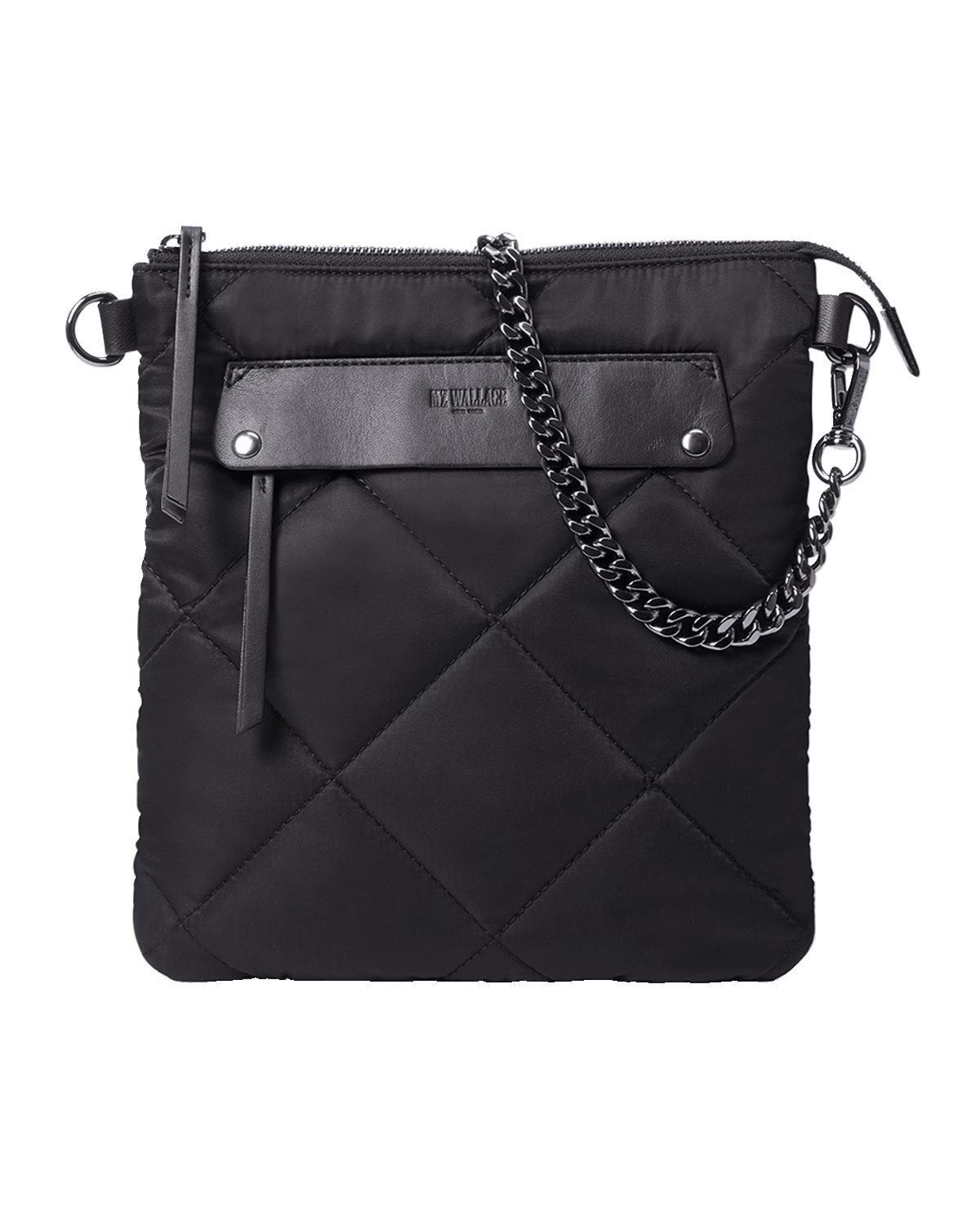 MZ WALLACE Madison Quilted Flat Crossbody Bag