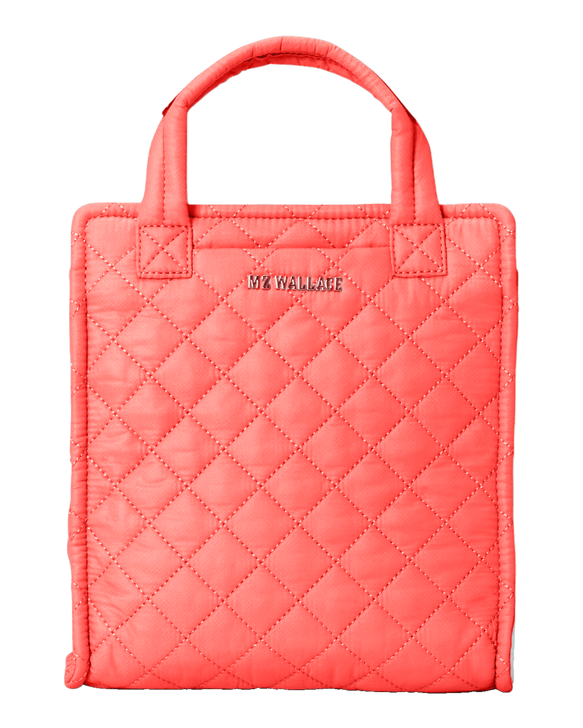 MZ WALLACE Mini Box Quilted Nylon Tote Bag