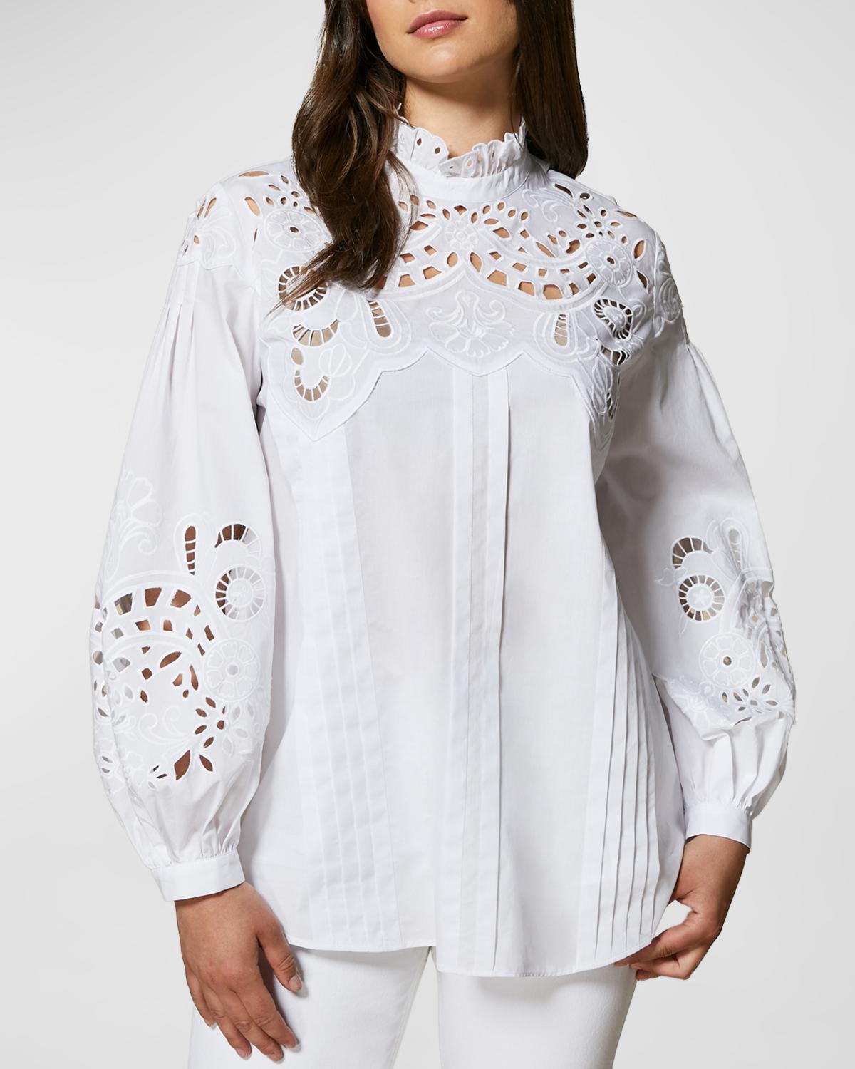 More Than You Would Think Embroidered Blouse