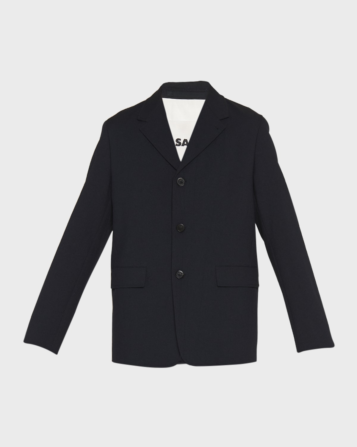 Jil Sander Men's Solid Suit Jacket