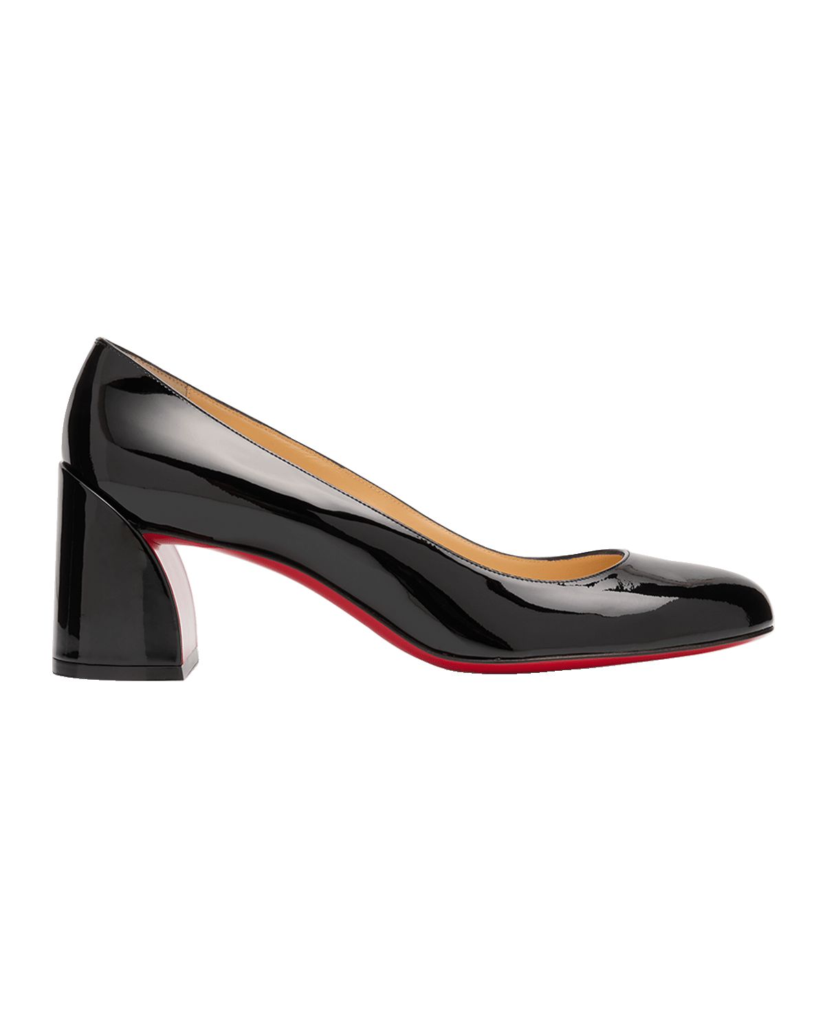 Christian Louboutin Miss Sab Patent Red Sole Pumps