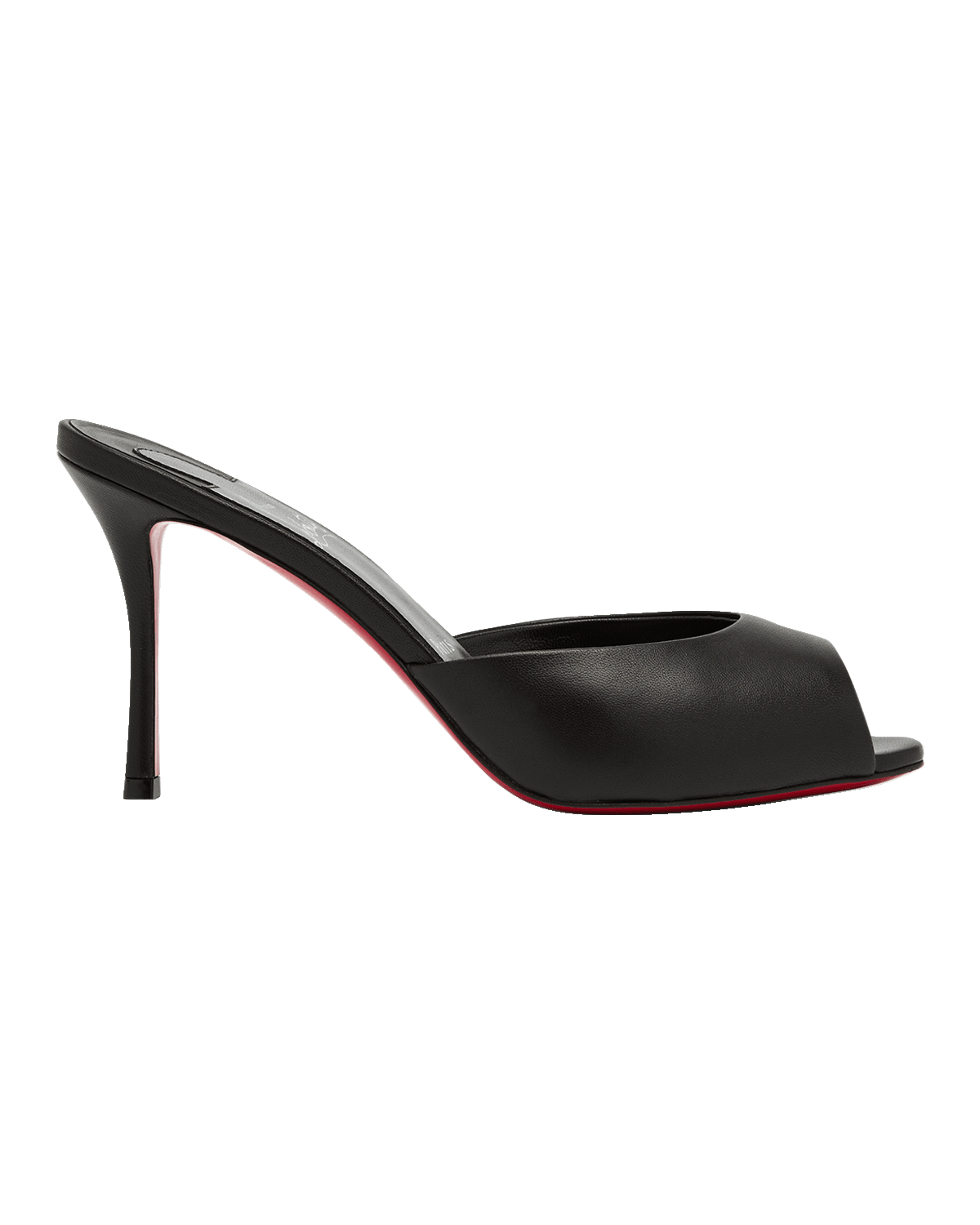 Christian Louboutin Me Dolly Napa Red Sole Slide Sandals