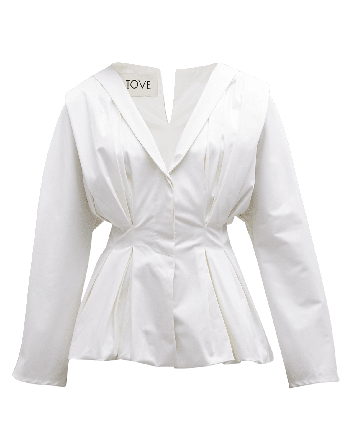 Tove Ebba Pleated Top