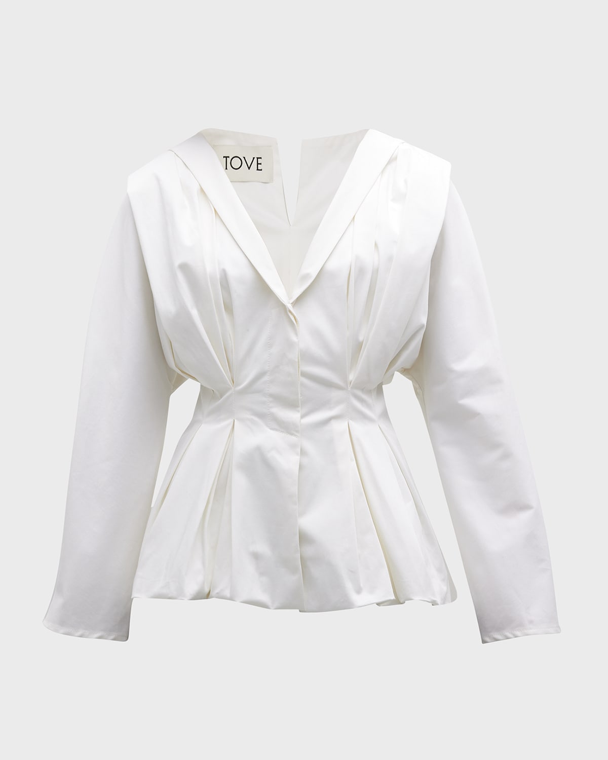 Tove Ebba Pleated Top