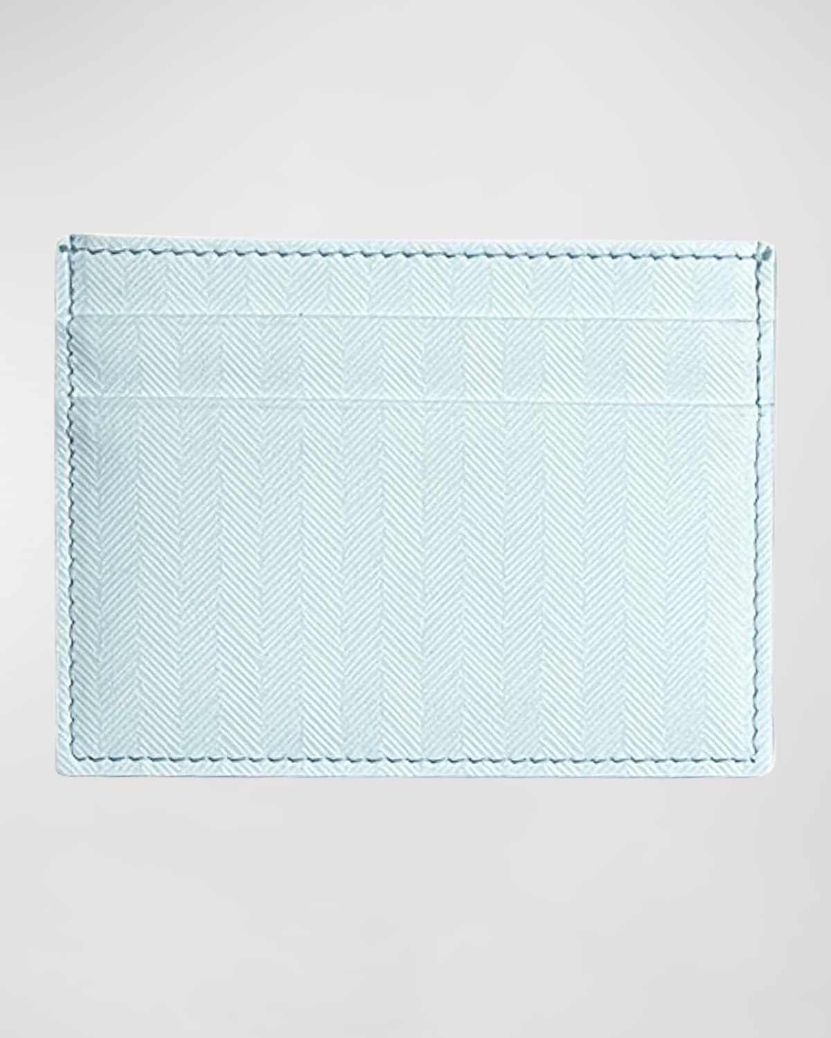 Bell 'INVITO Chevron Leather Credit Card Case
