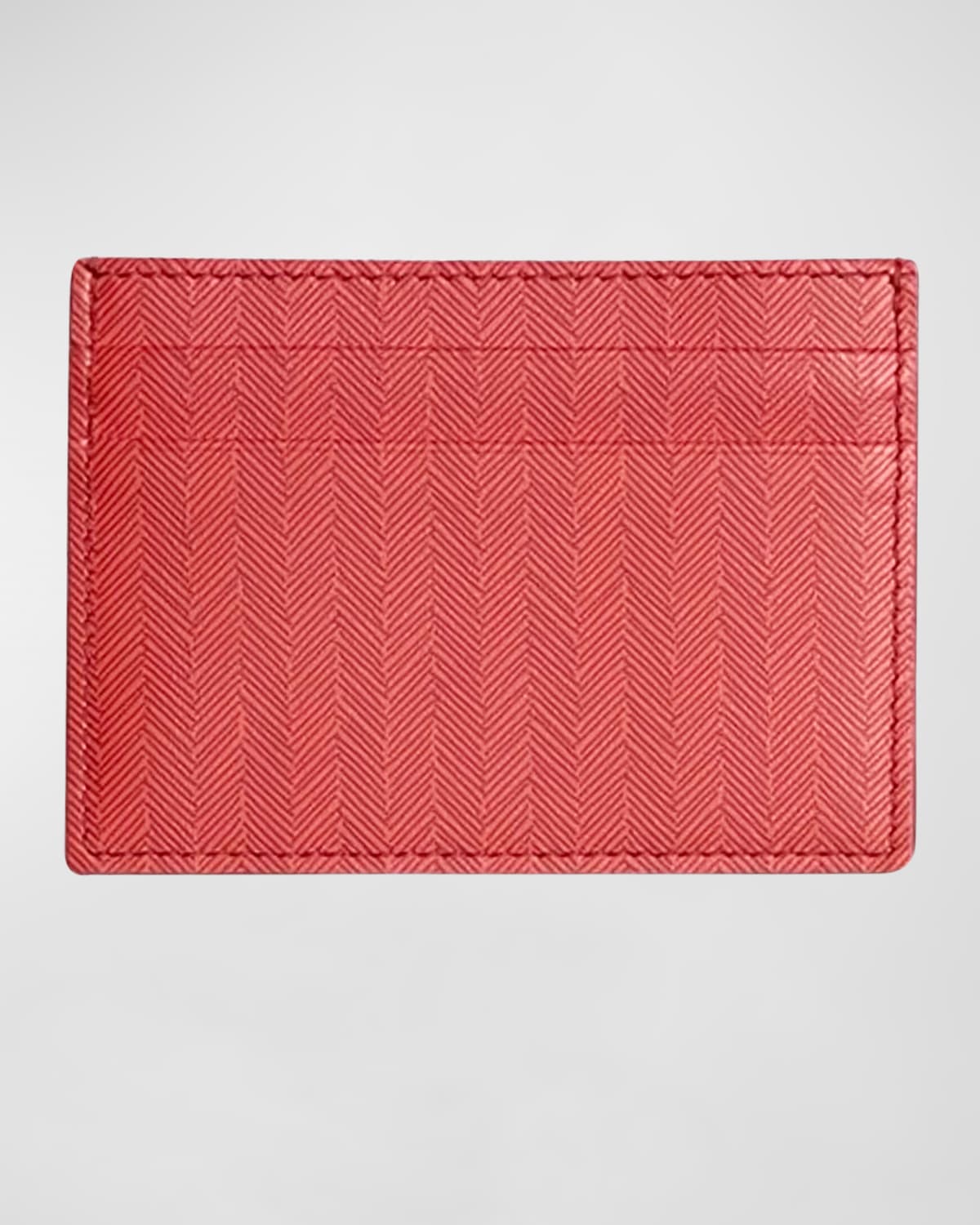 Bell 'INVITO Chevron Leather Credit Card Case