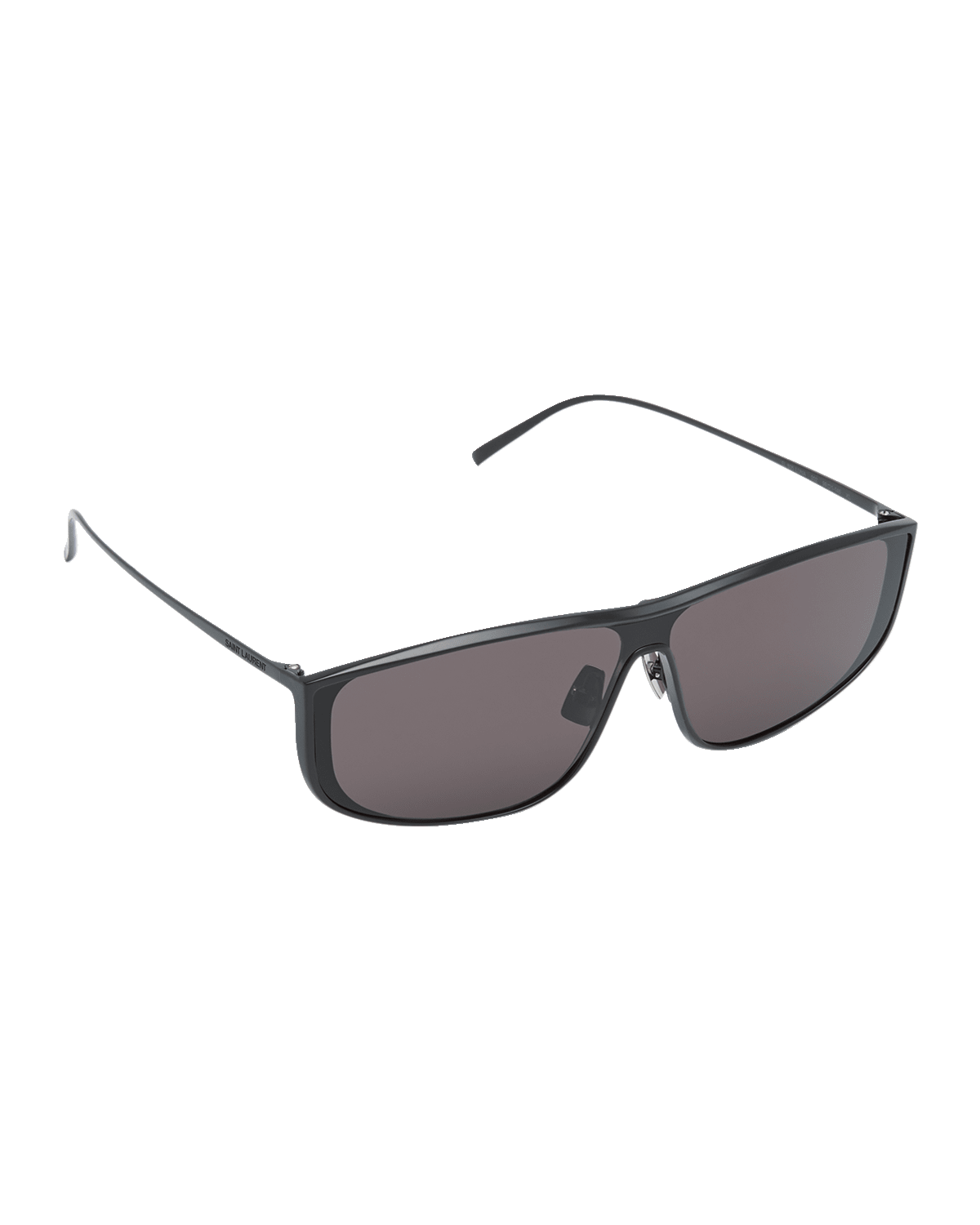 Saint Laurent Luna Zinc Alloy Shield Sunglasses