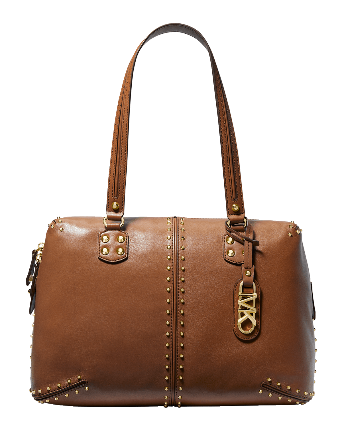 MICHAEL Michael Kors Astor Large Studded Leather Shoulder Bag