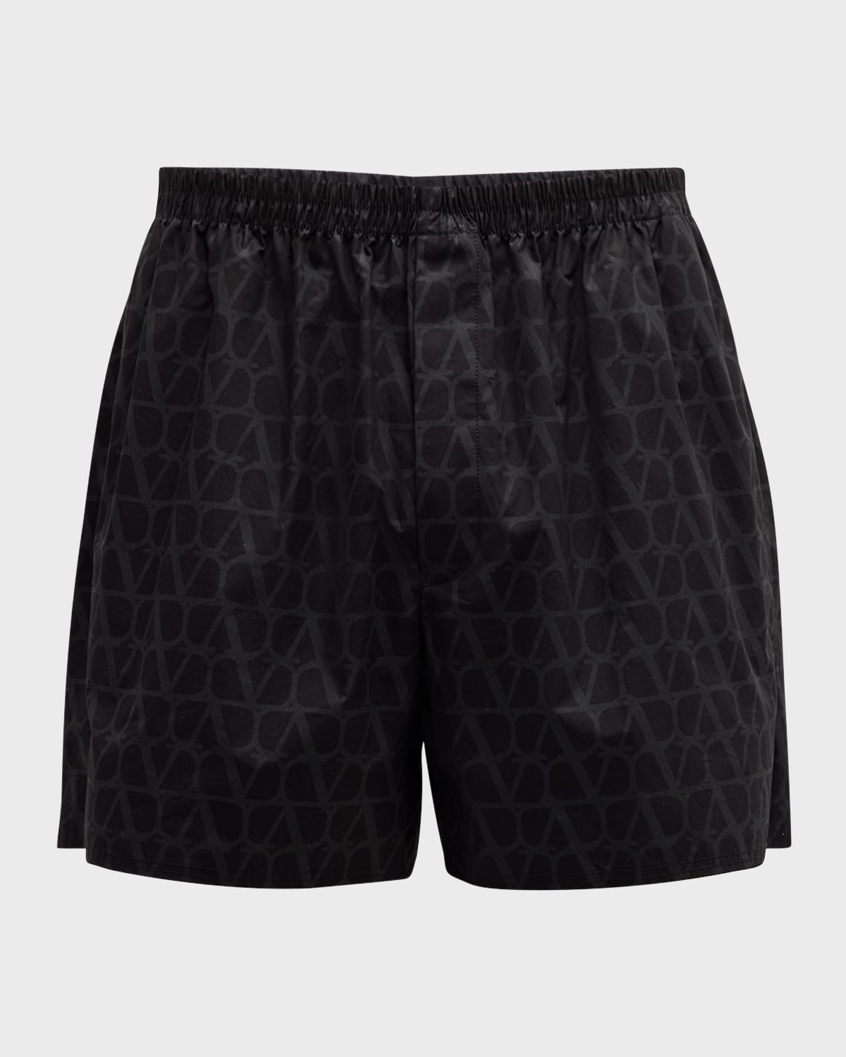 Valentino Garavani Men's VLogo Patterned Shorts