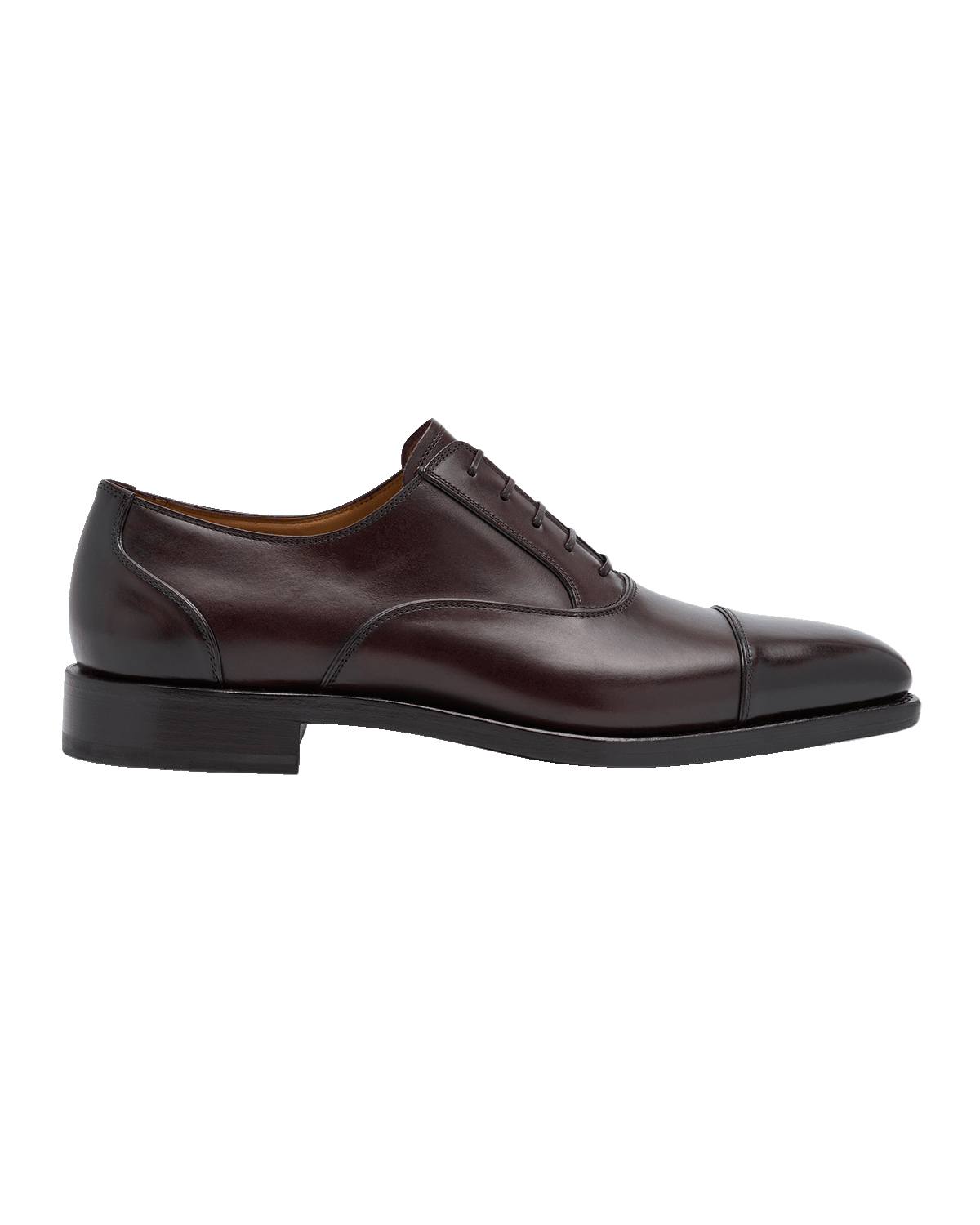 Ferragamo Men's Fargo Cap Toe Leather Oxfords
