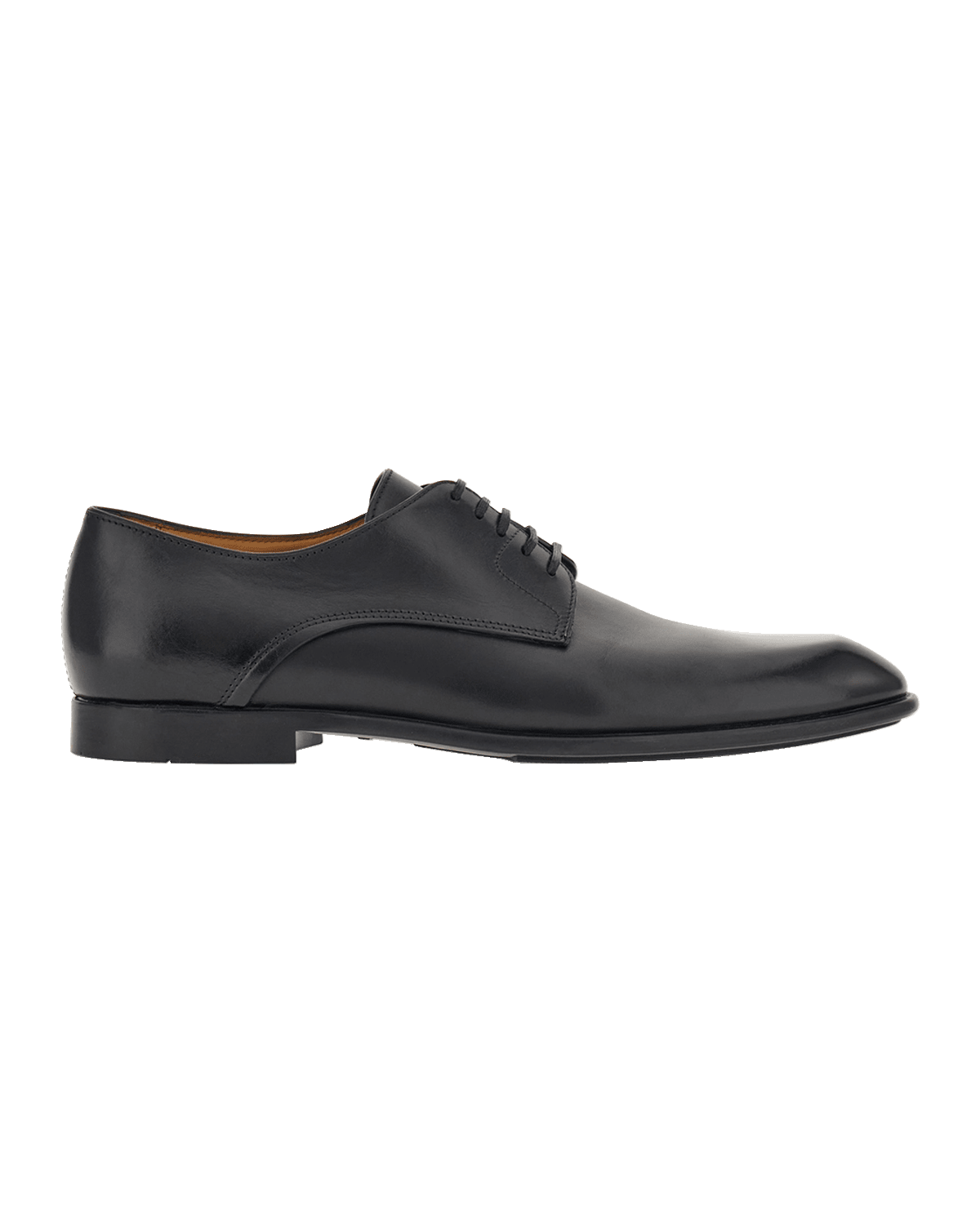 Ferragamo Men's Fosco Leather Derby Shoes