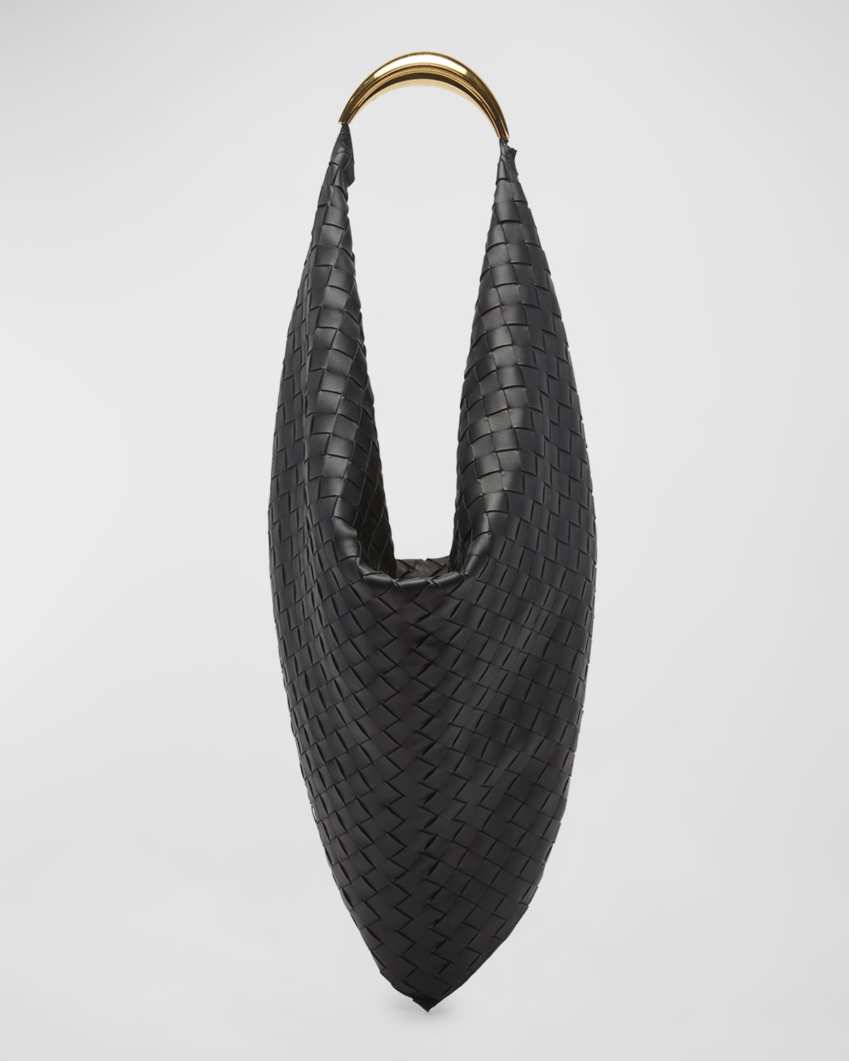 The Foulard Intrecciato Leather Shoulder Bag 