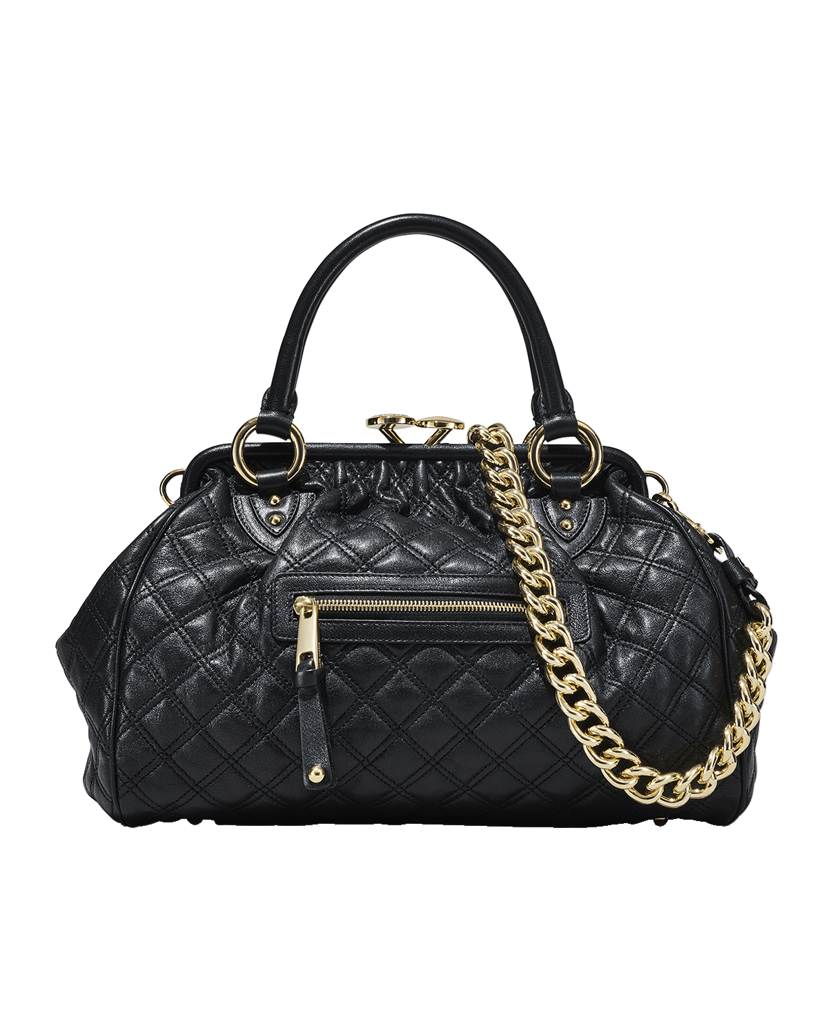 Marc Jacobs Re-Edition Quilted Leather Stam Bag