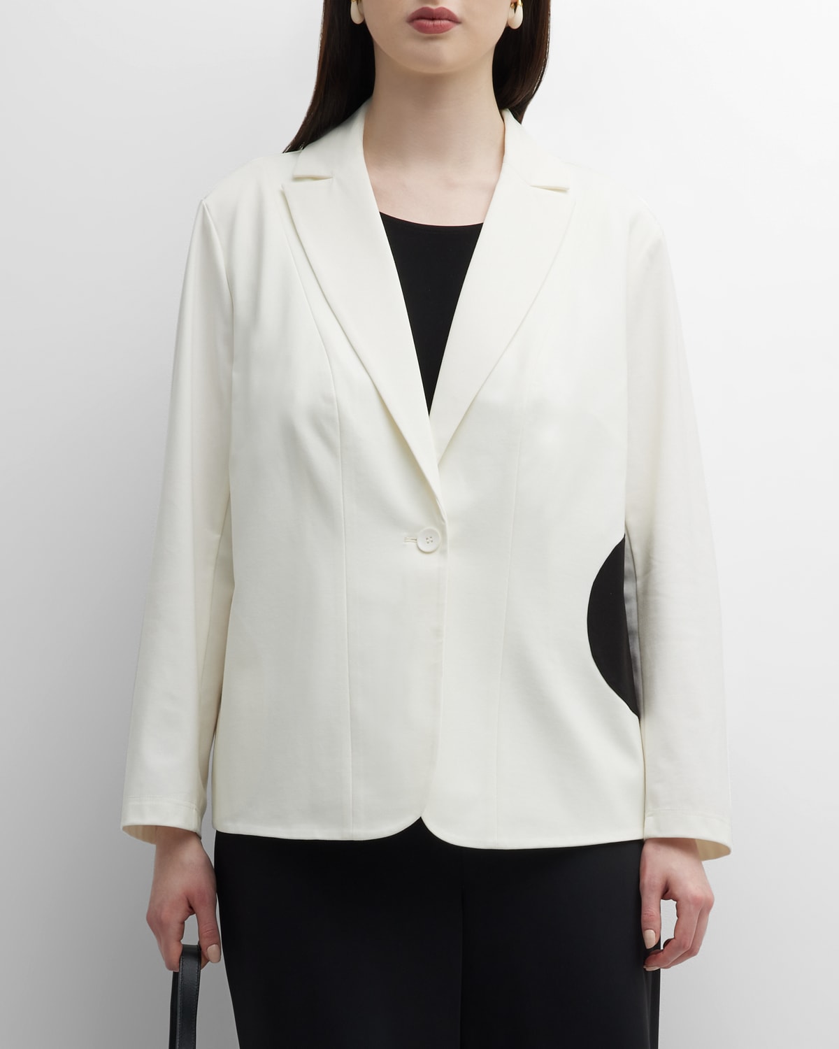 おしゃれ Her lip to Bicolor Short Sleeve Blazer setonda.com