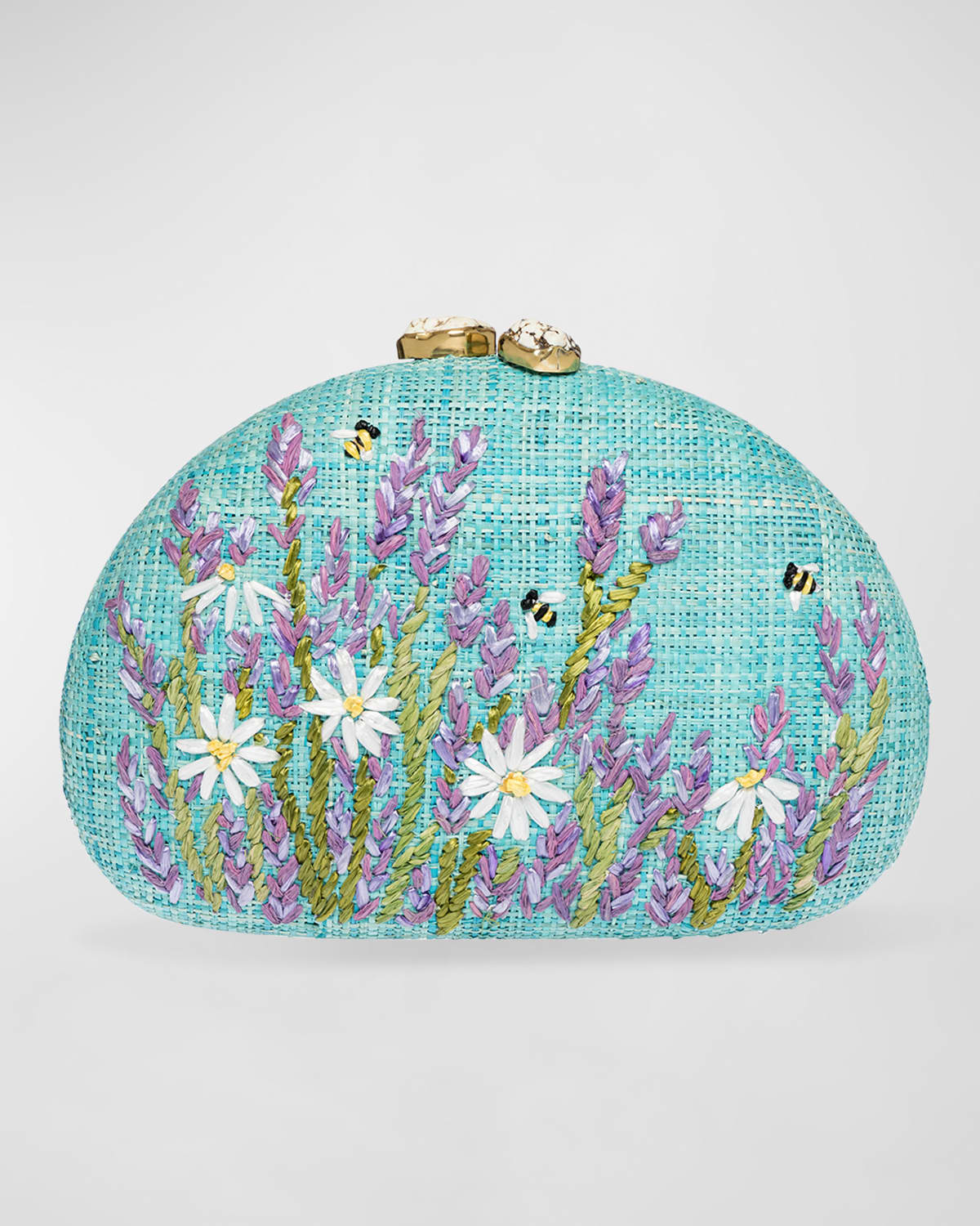 Embroidered Clutch Handbag Neiman Marcus