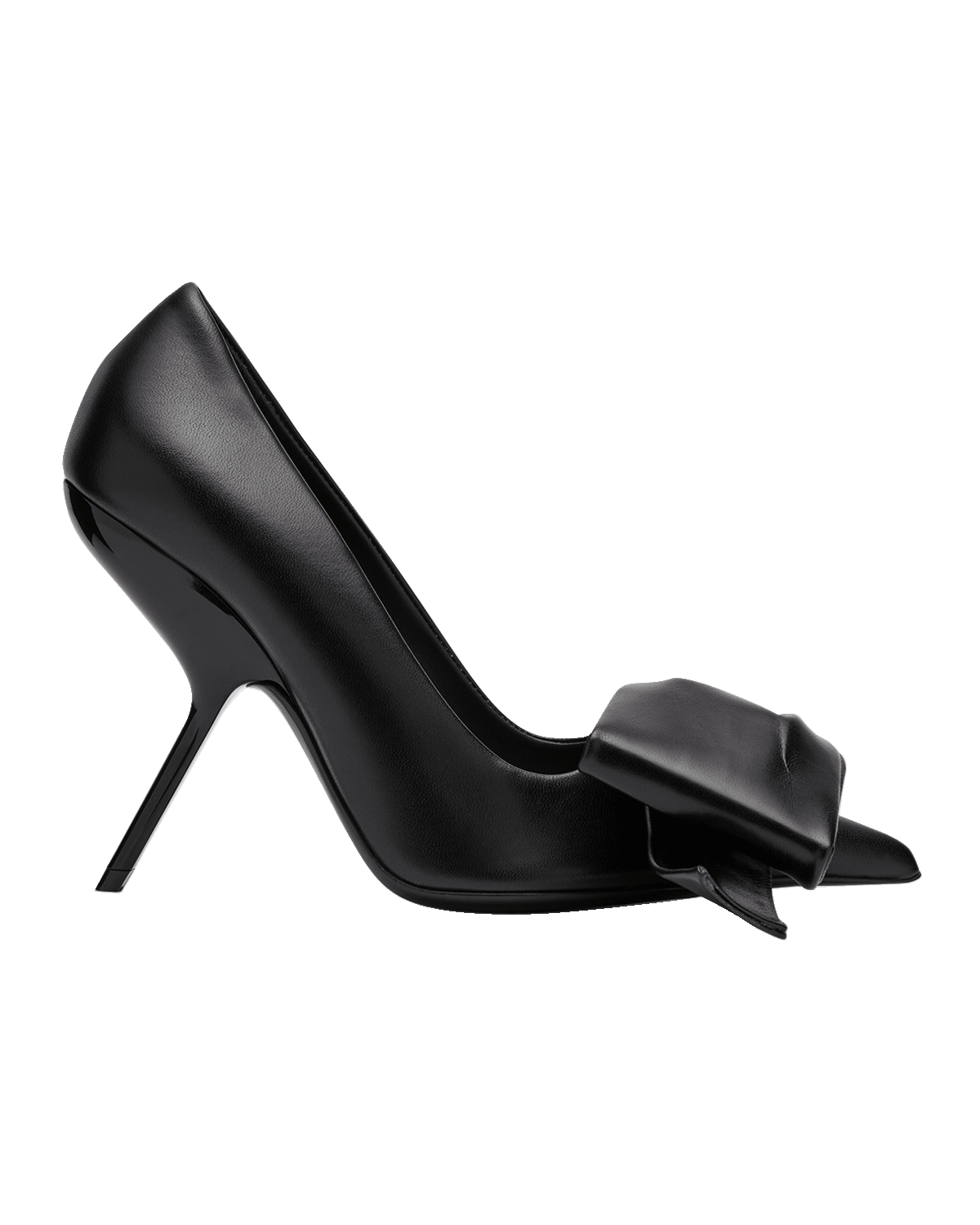 Ferragamo Erica Leather Bow Stiletto Pumps