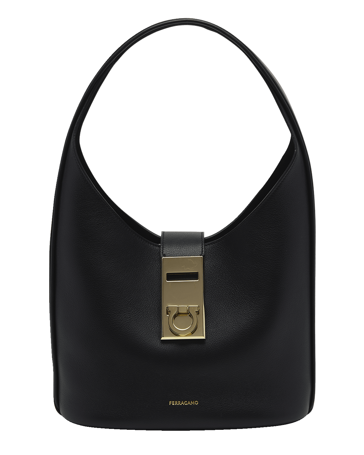 Ferragamo Cutout Leather Tote Bag | Neiman Marcus