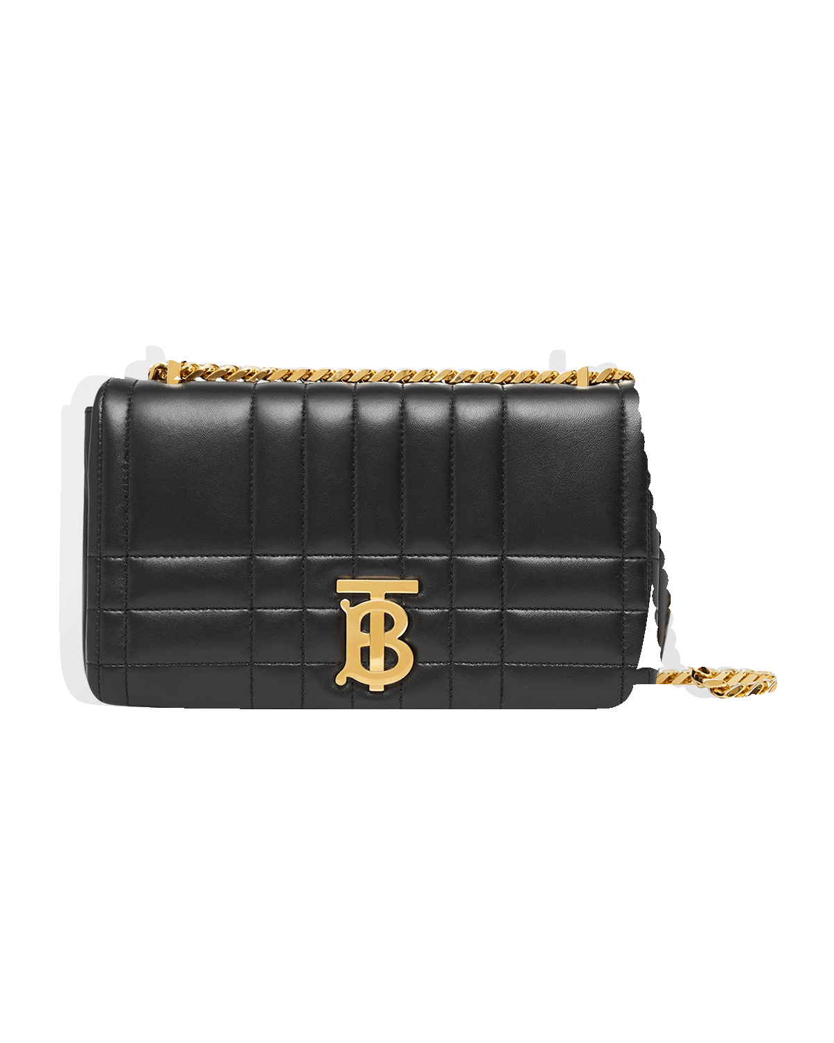 Burberry Lola Small Quilted Lambskin Chain Crossbody Bag