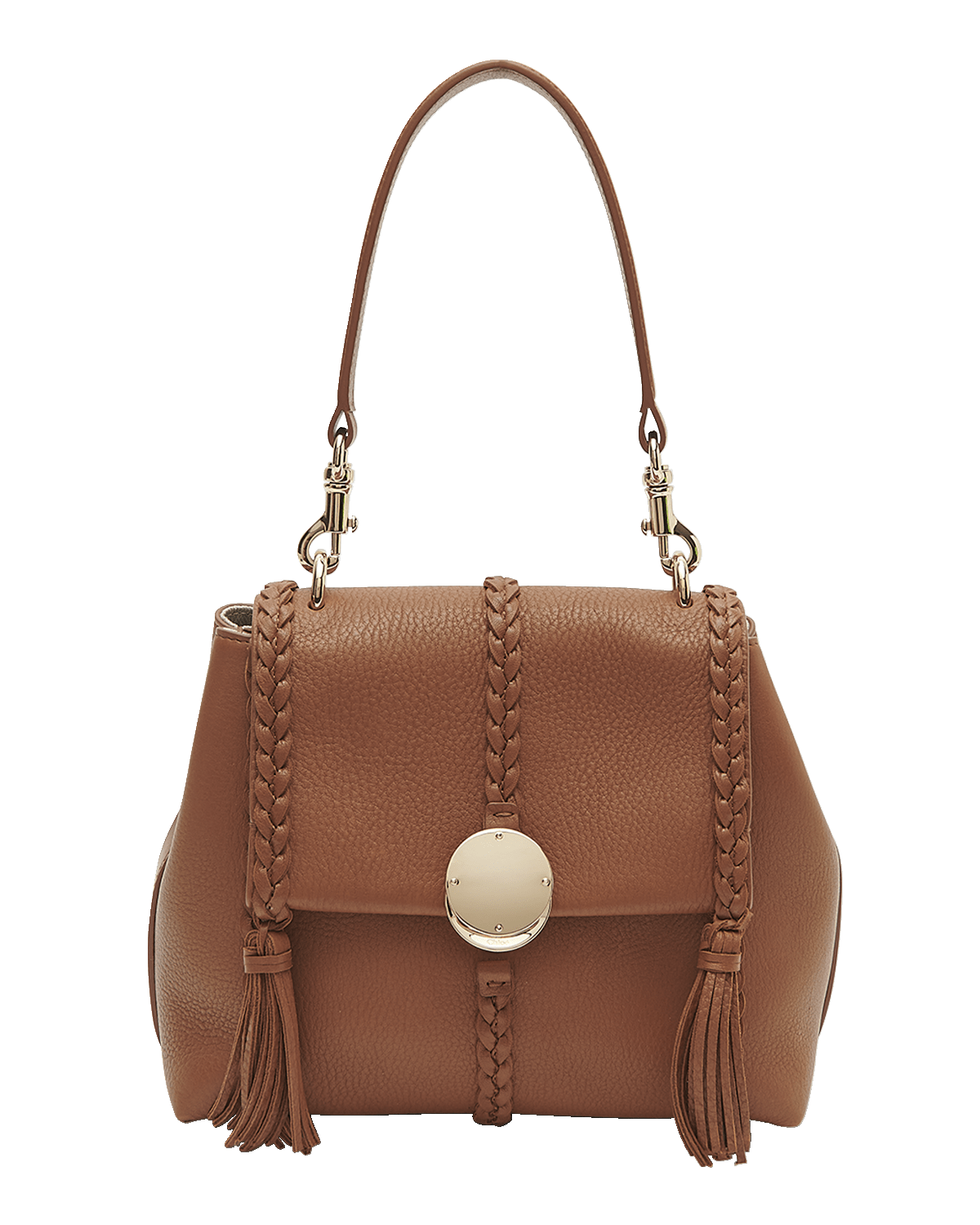 Chloe Penelope Small Top-Handle Bag in Smooth Grained Leather
