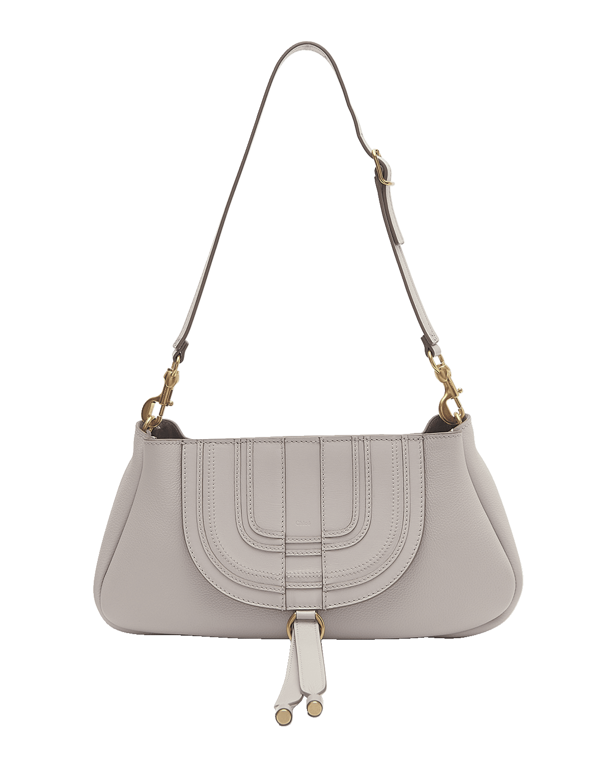 Chloé C Chain Clutch Crocodile Embossed Leather - ShopStyle Shoulder Bags