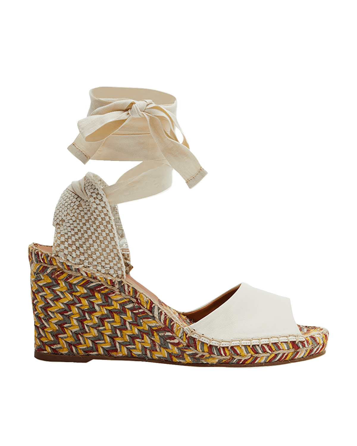 Valentino Garavani Rockstud Double Espadrille Wedge Sandals Neiman Marcus