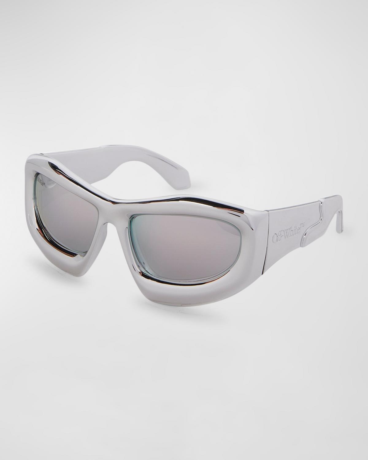 Silver Metal Frames Sunglasses | Neiman Marcus